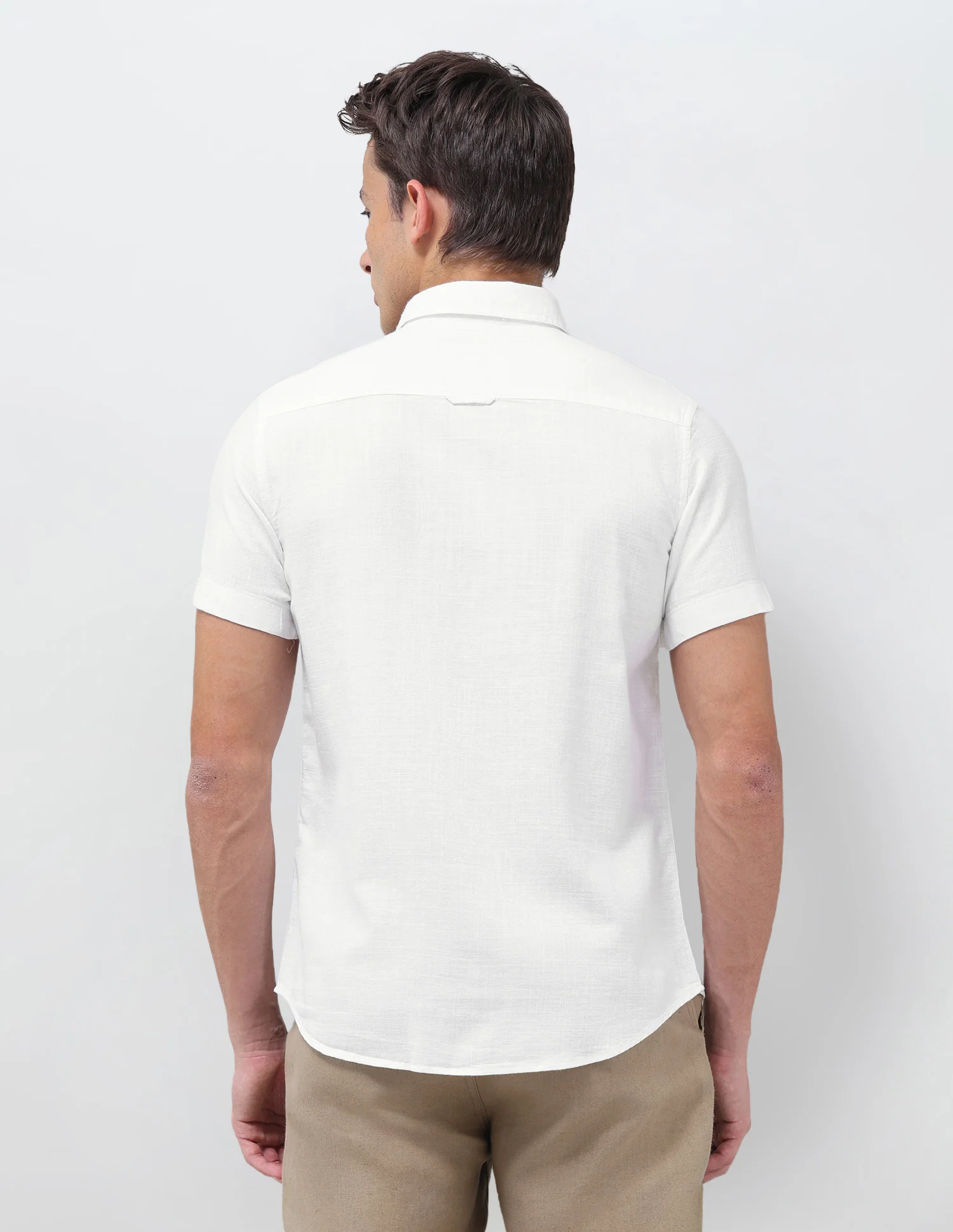 Solid Regular Fit Shirt - Image 5