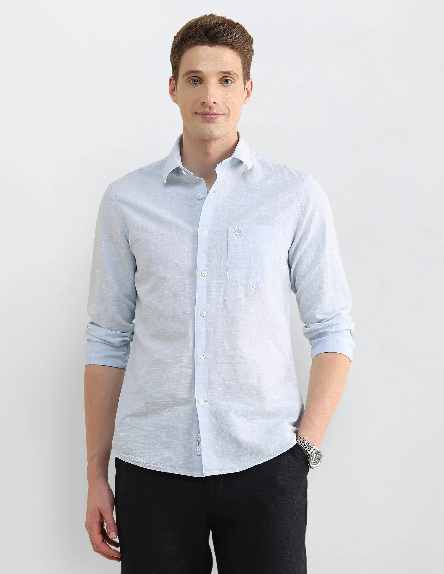 Solid Regular Fit Shirt