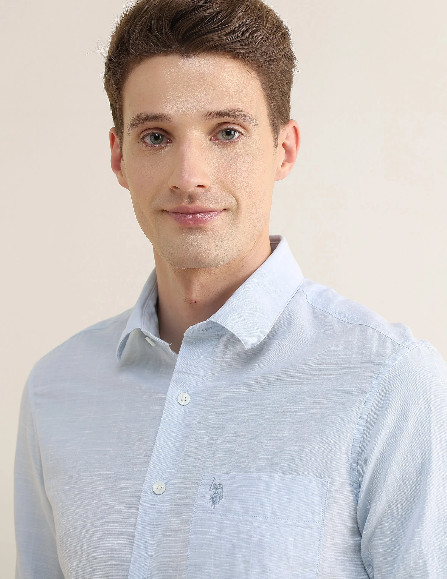 Solid Regular Fit Shirt - Image 7