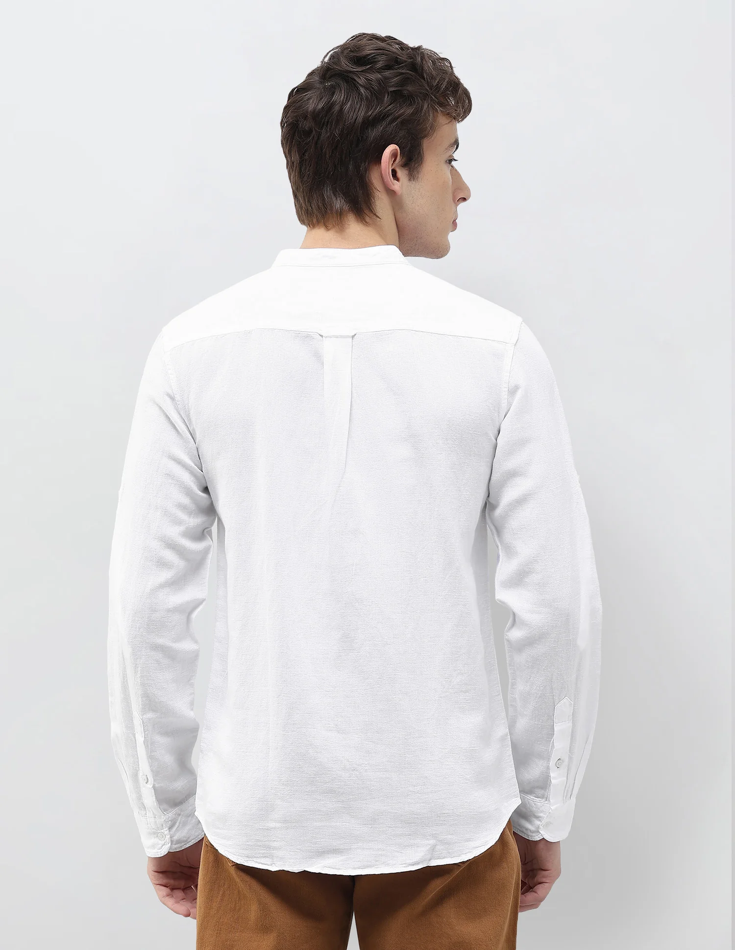 Solid Regular Fit Shirt - Image 5