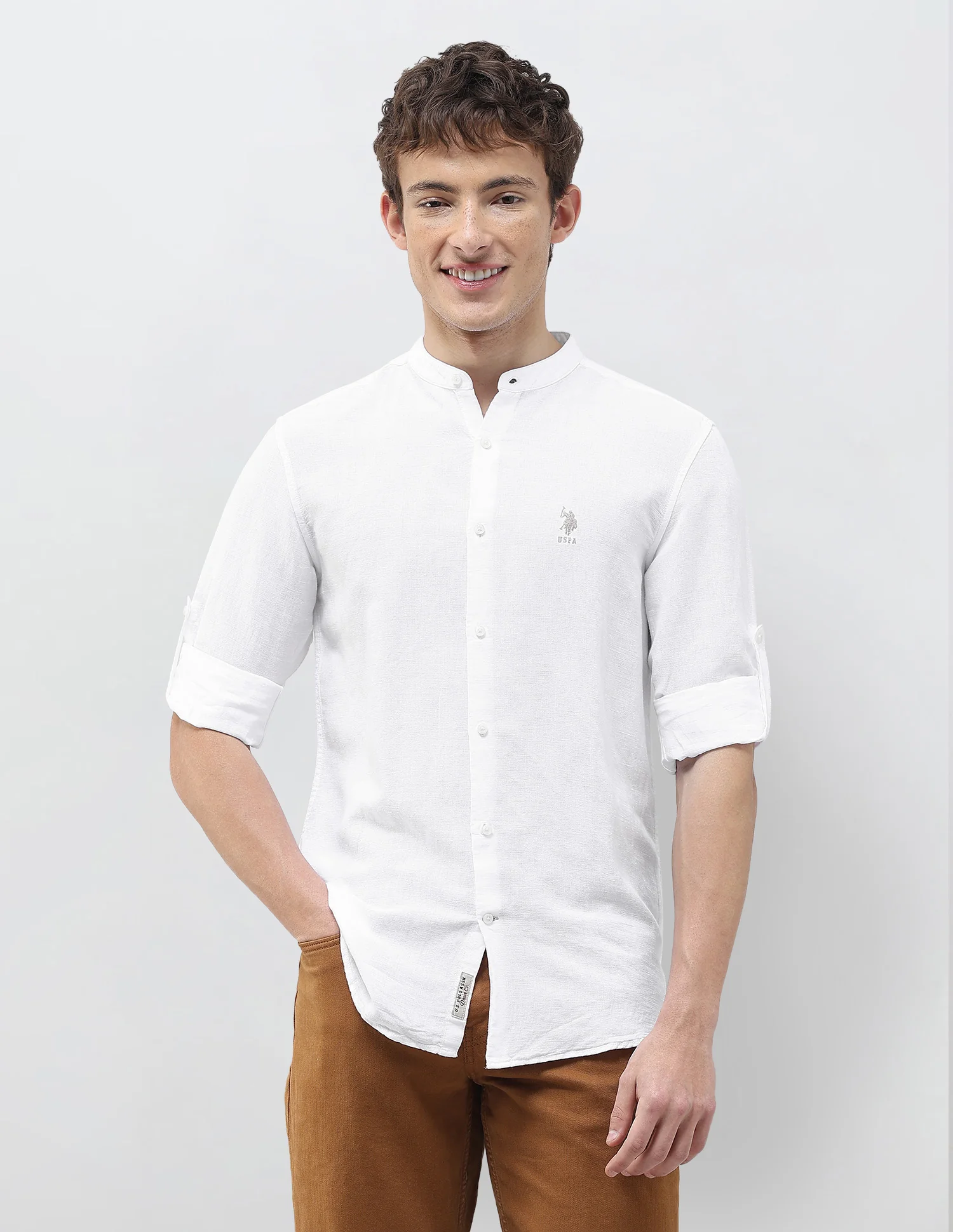 Solid Regular Fit Shirt - Image 6