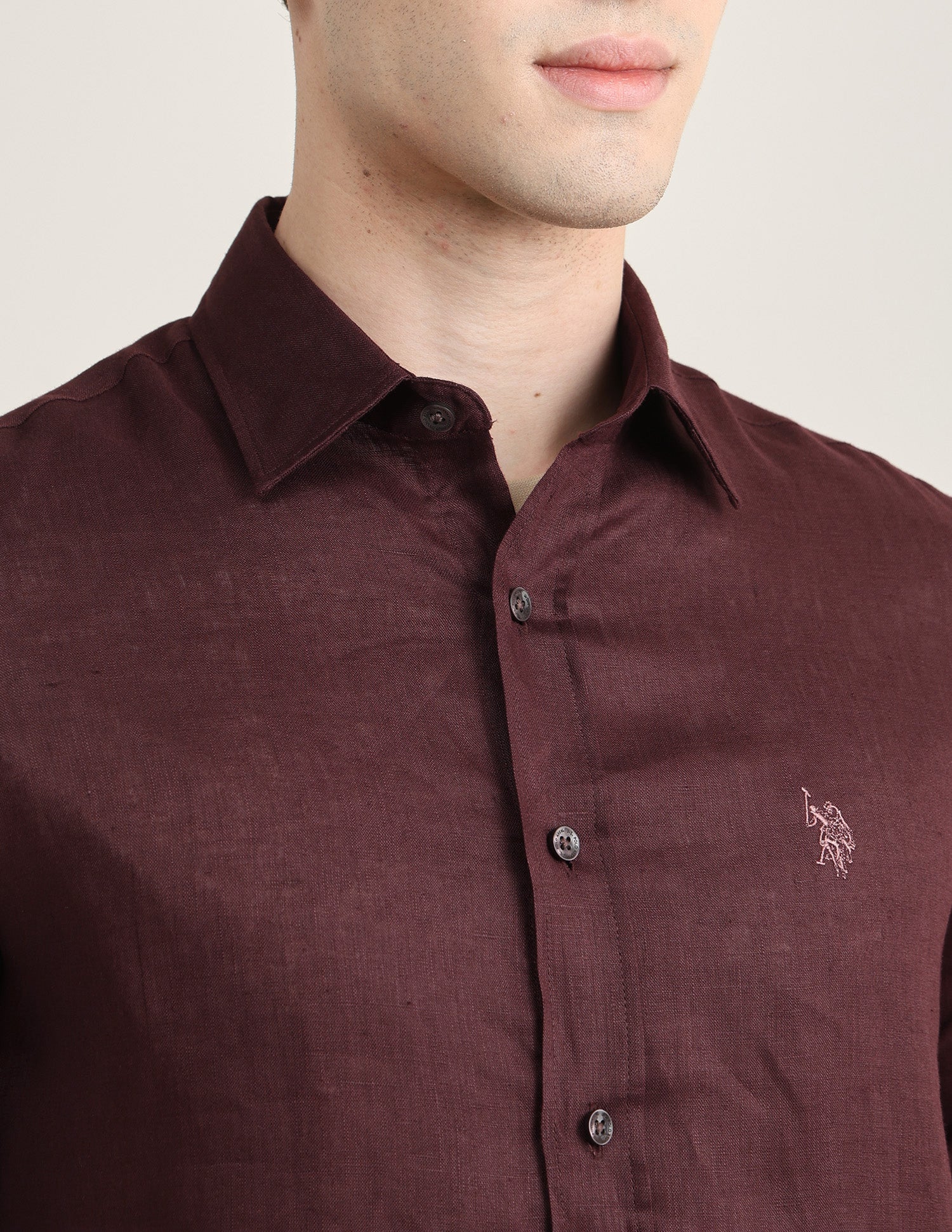 Solid Regular Fit Shirt - Image 7