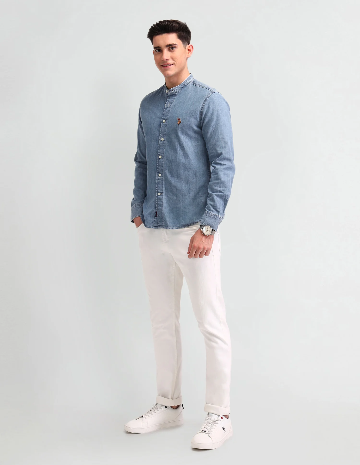 Solid Regular Fit Shirt - Image 3