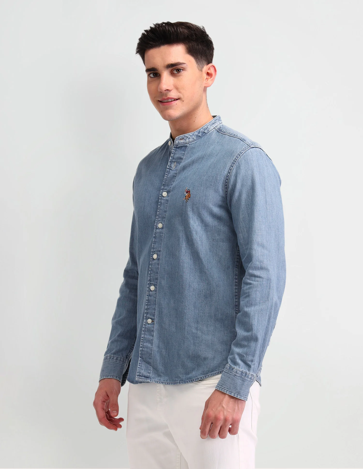 Solid Regular Fit Shirt - Image 4
