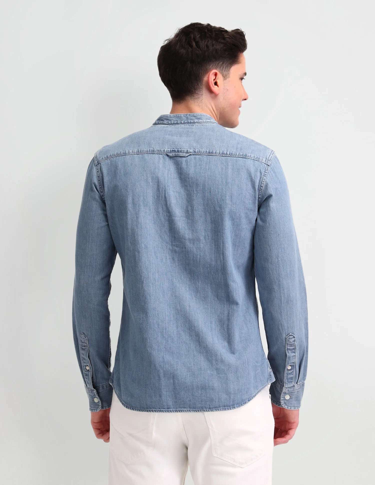 Solid Regular Fit Shirt - Image 5