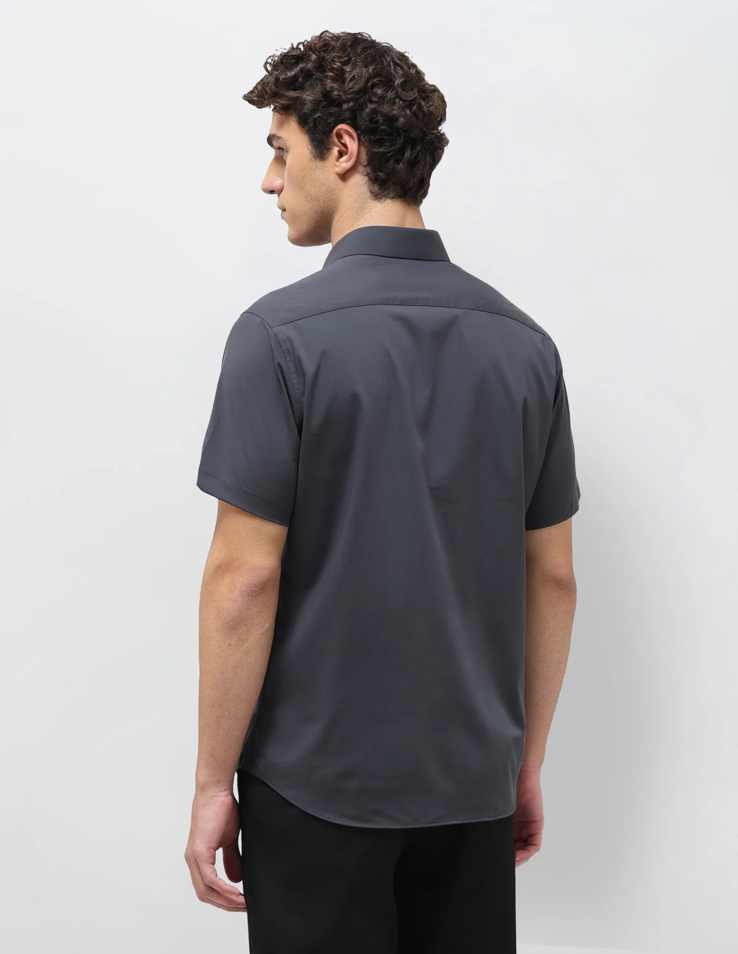 Solid Regular Fit Shirt - Image 5