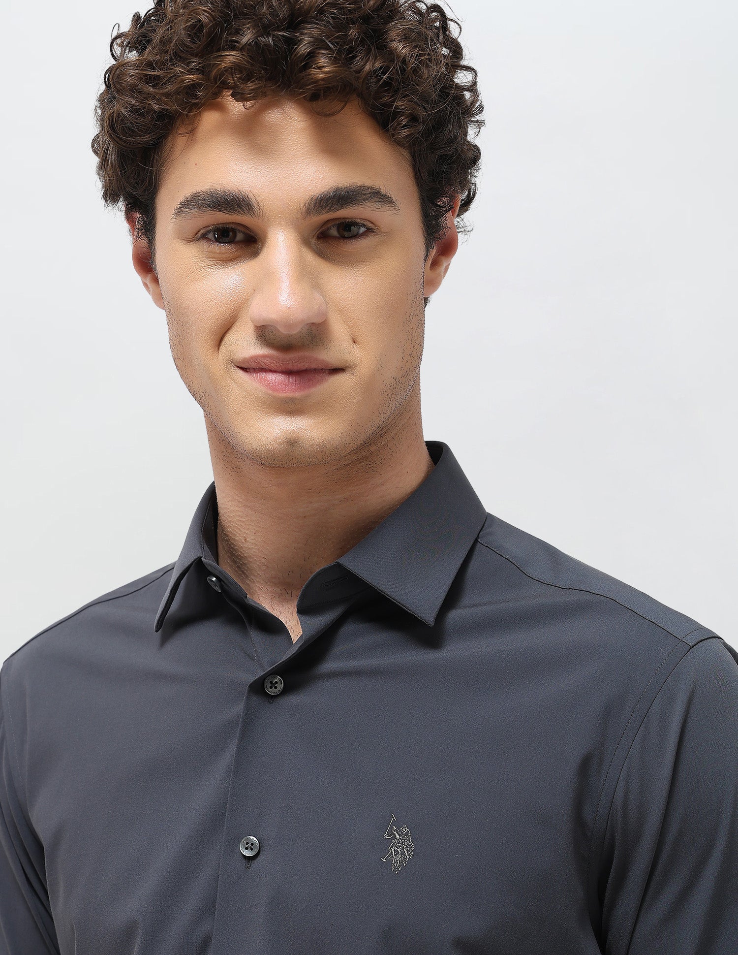 Solid Regular Fit Shirt - Image 7