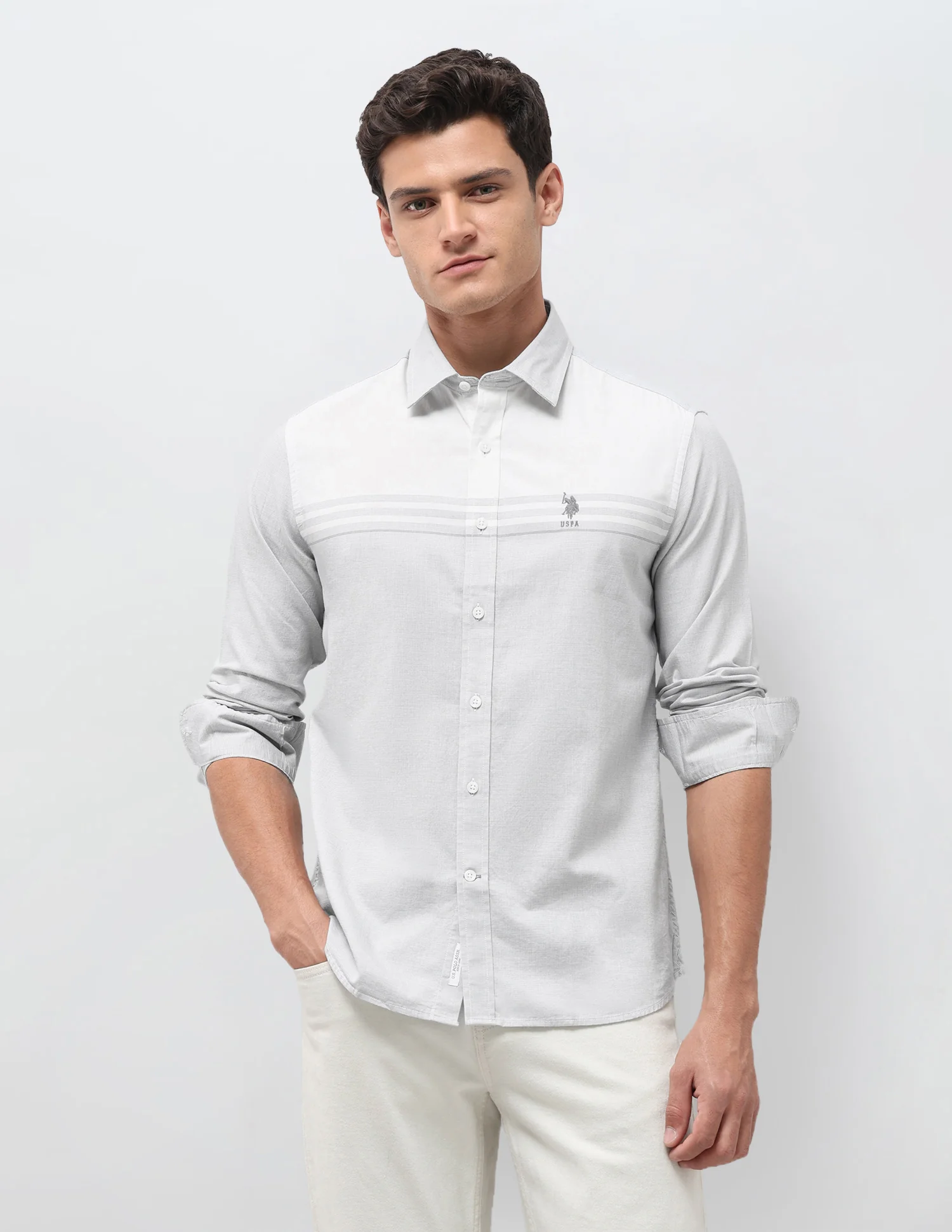 Solid Regular Fit Shirt - Image 6
