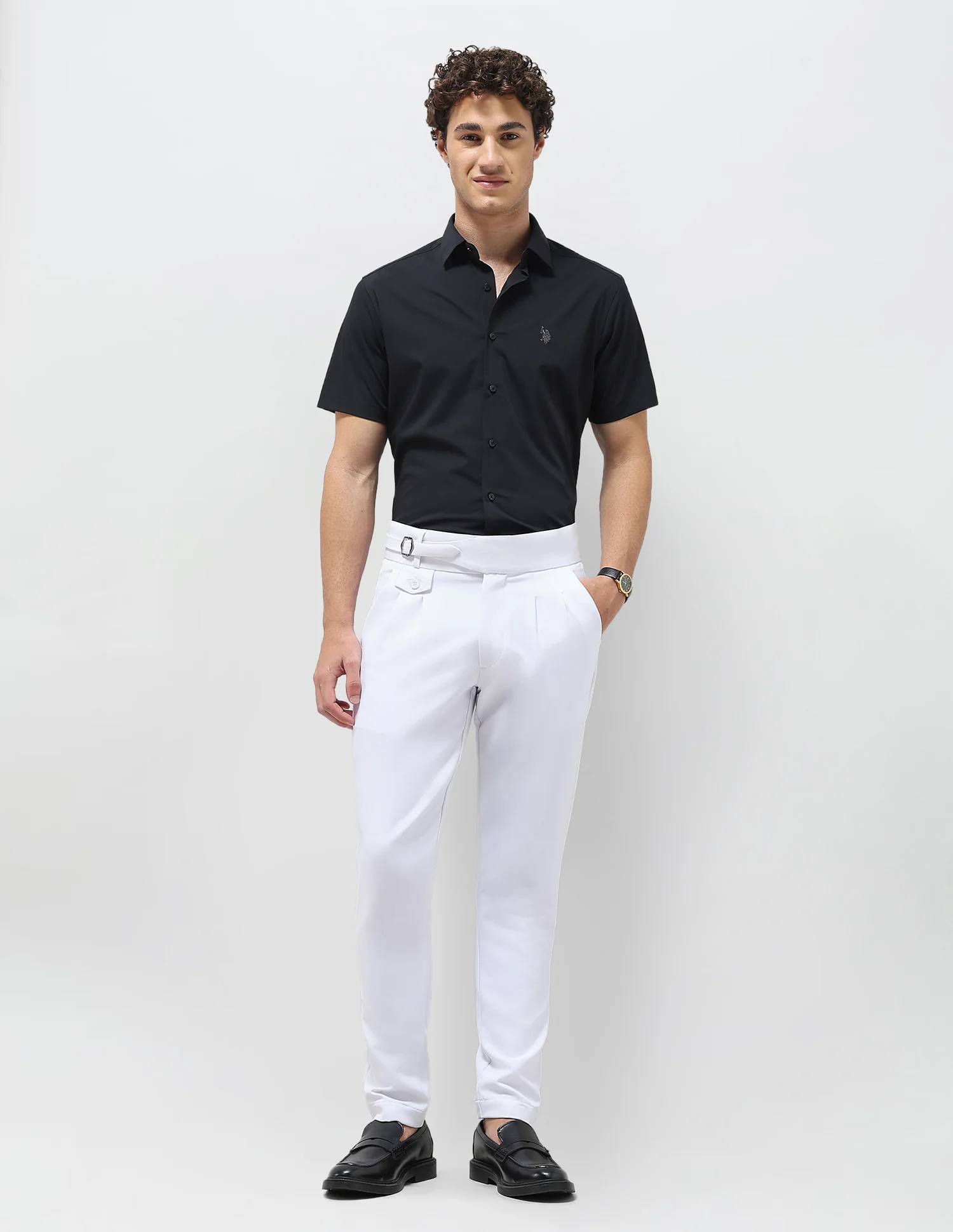 Solid Regular Fit Shirt - Image 3
