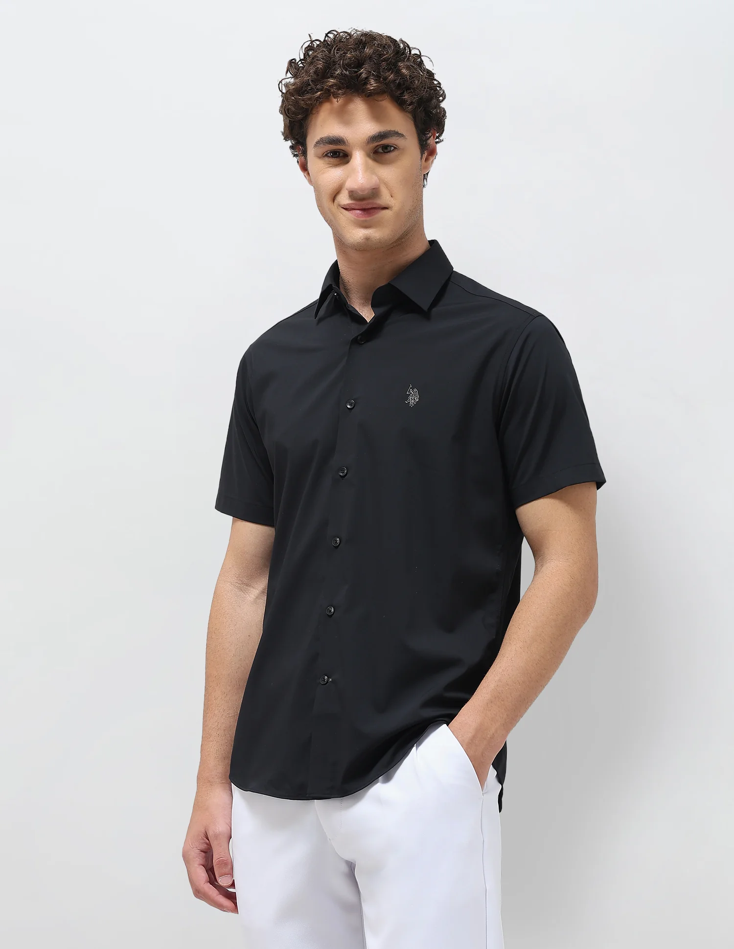 Solid Regular Fit Shirt - Image 4