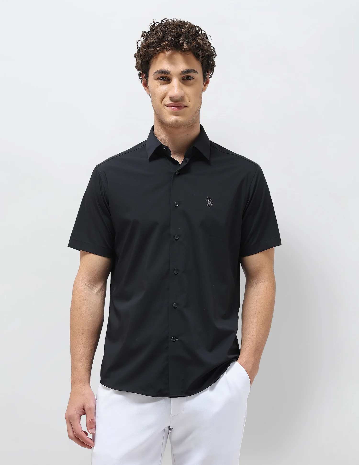 Solid Regular Fit Shirt - Image 6