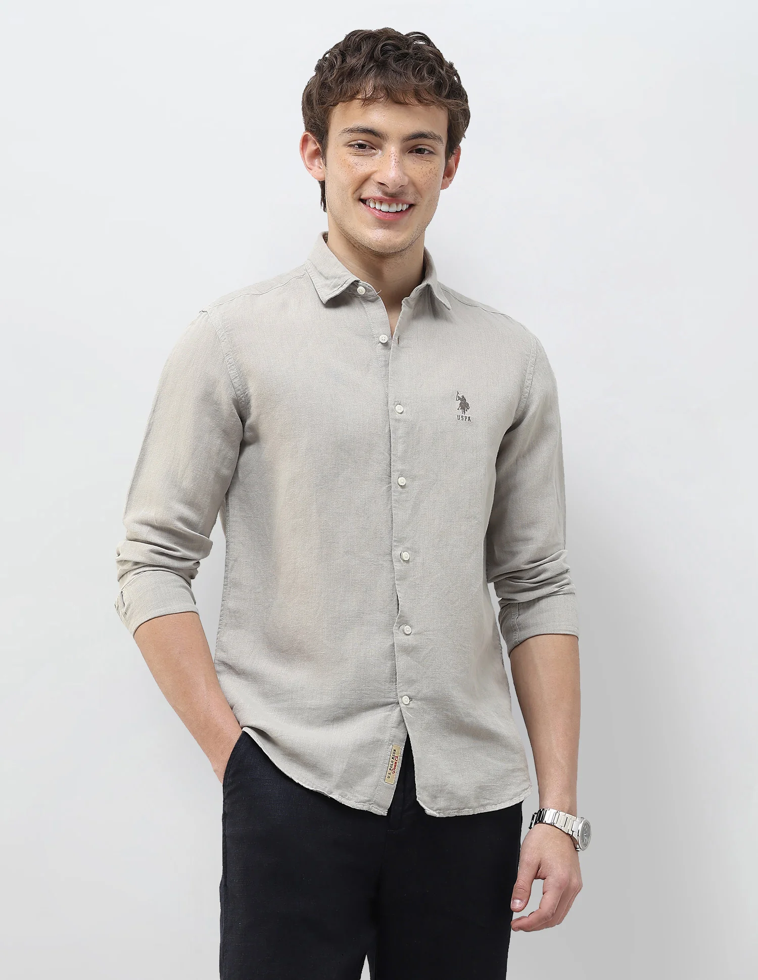 Solid Regular Fit Shirt