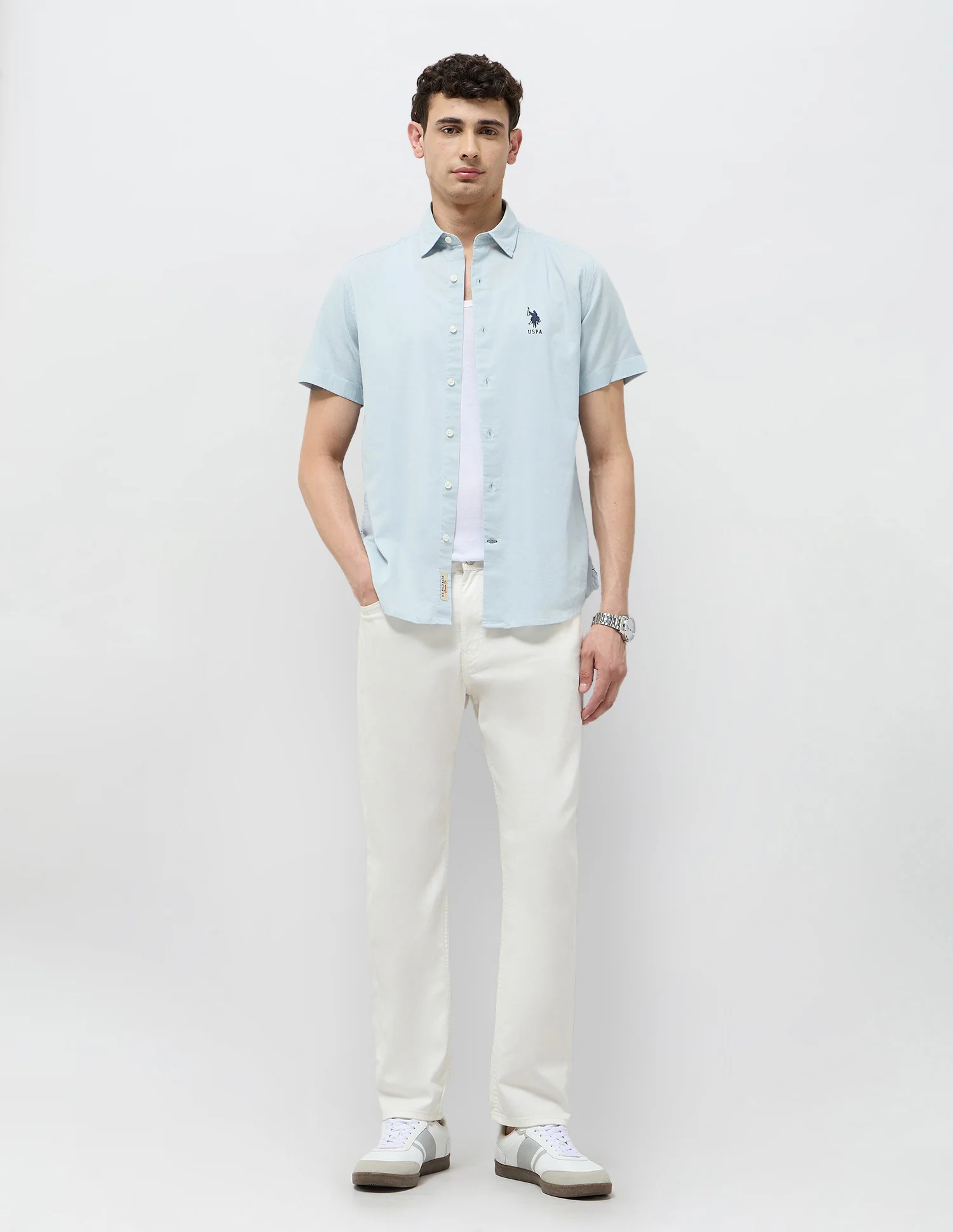 Solid Regular Fit Shirt - Image 3