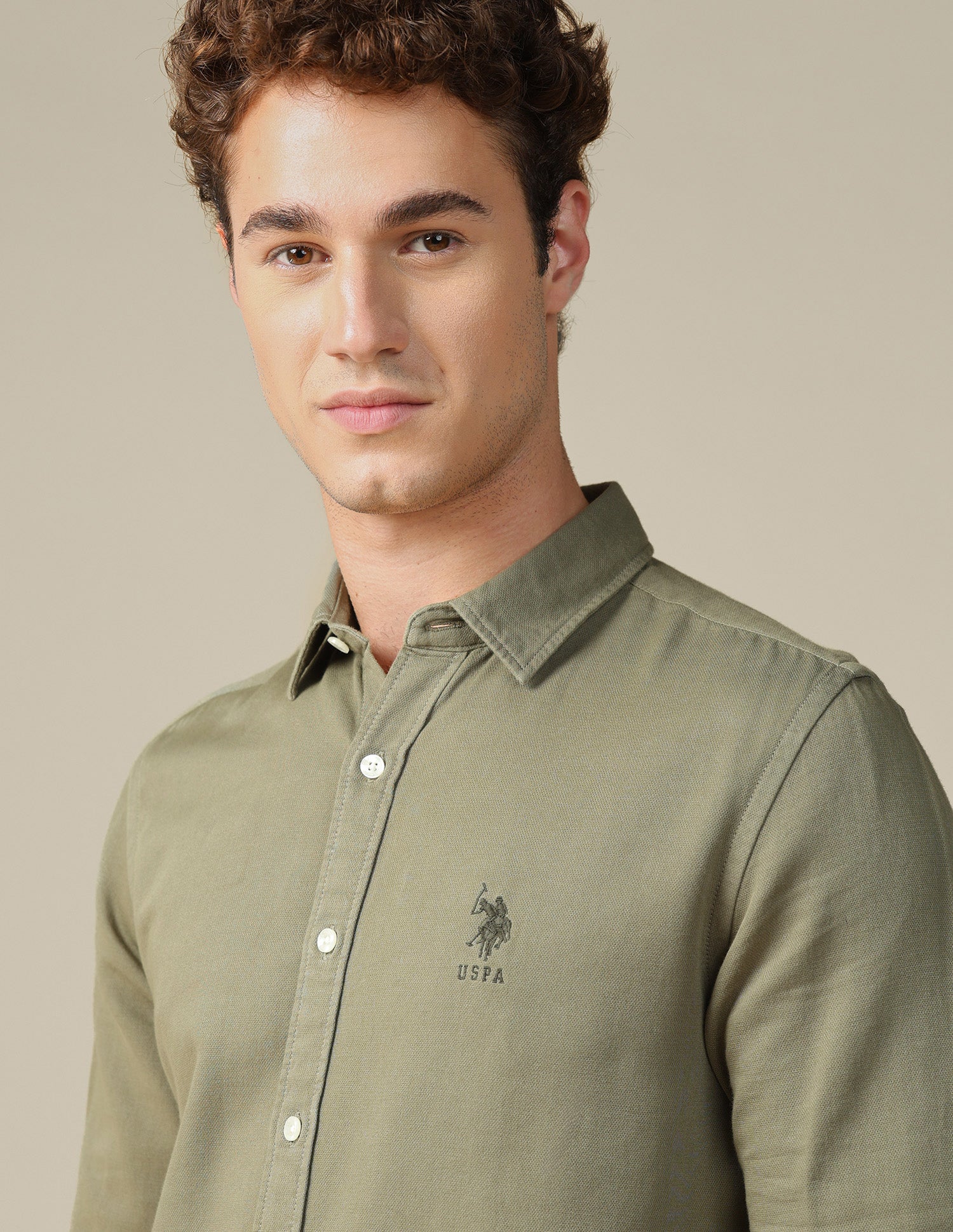 Solid Regular Fit Shirt - Image 7
