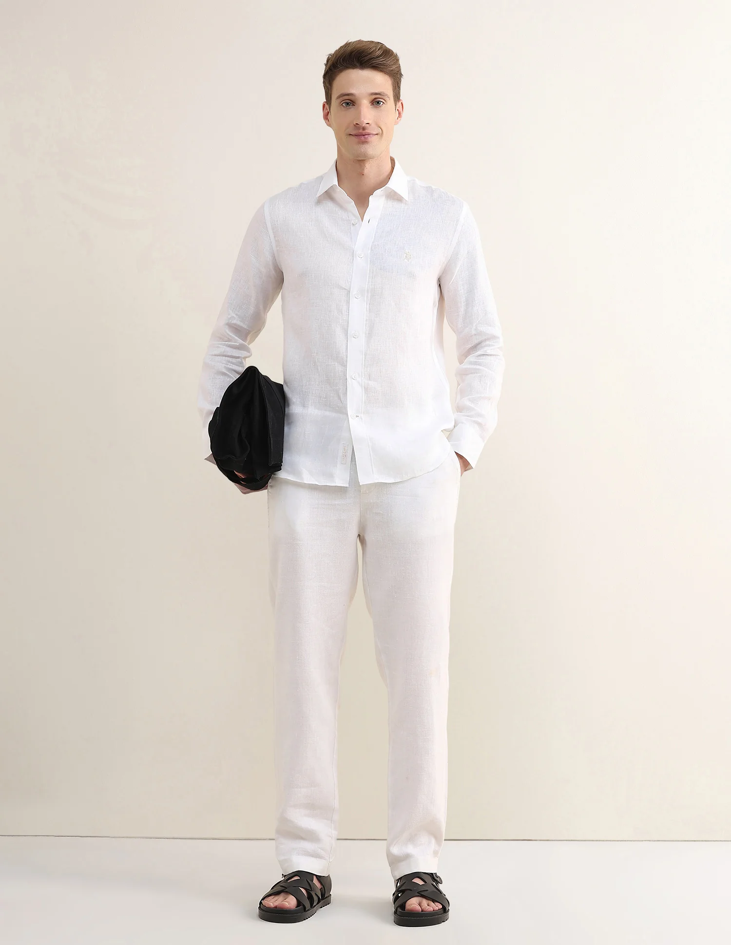 Solid Regular Fit Shirt - Image 3