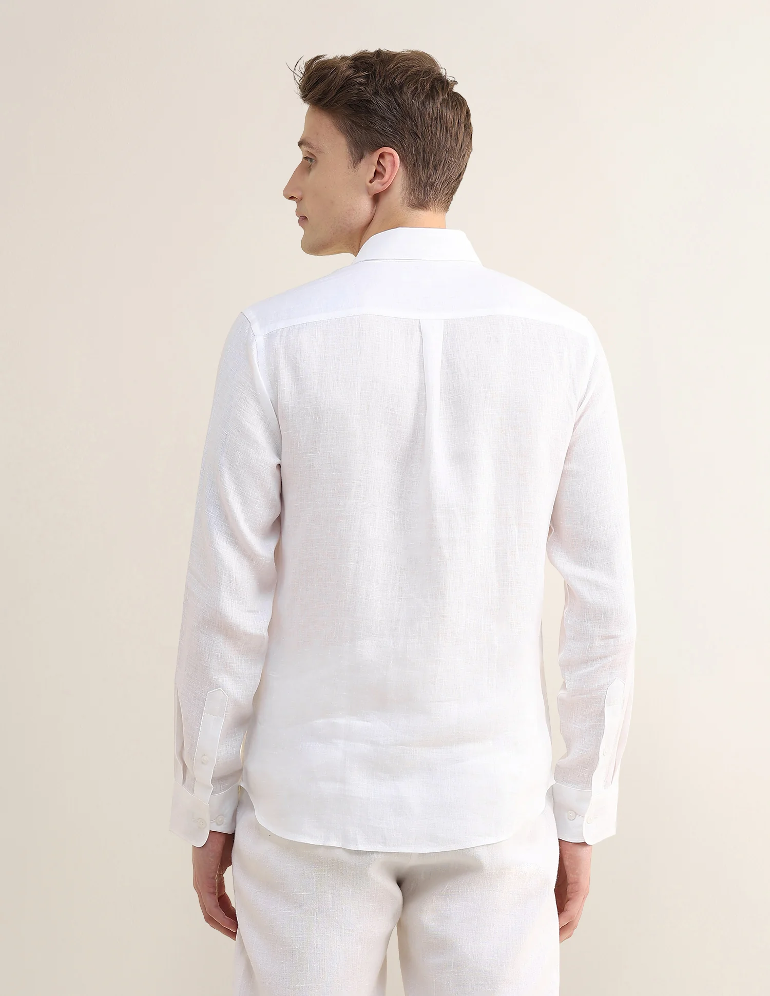 Solid Regular Fit Shirt - Image 5