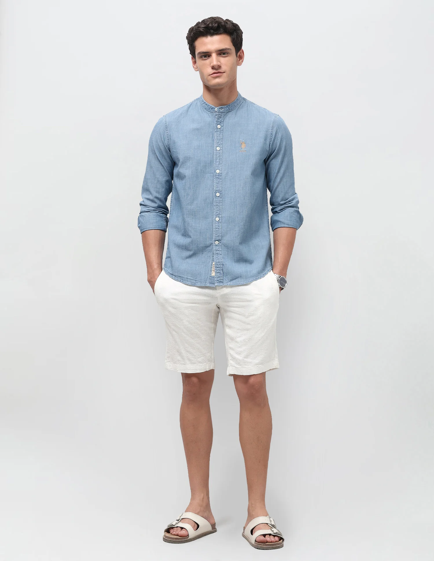 Solid Regular Fit Shirt - Image 3
