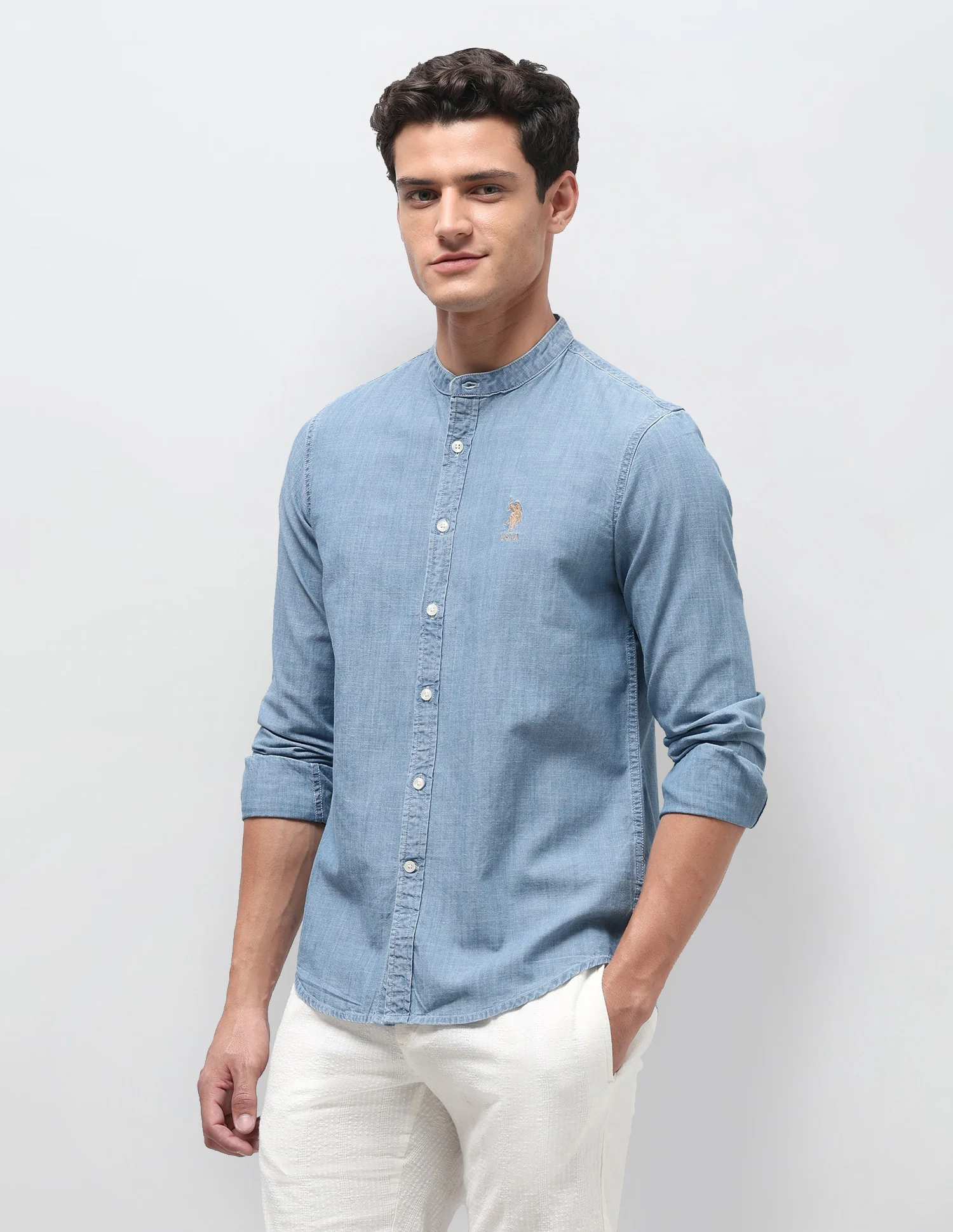 Solid Regular Fit Shirt - Image 4