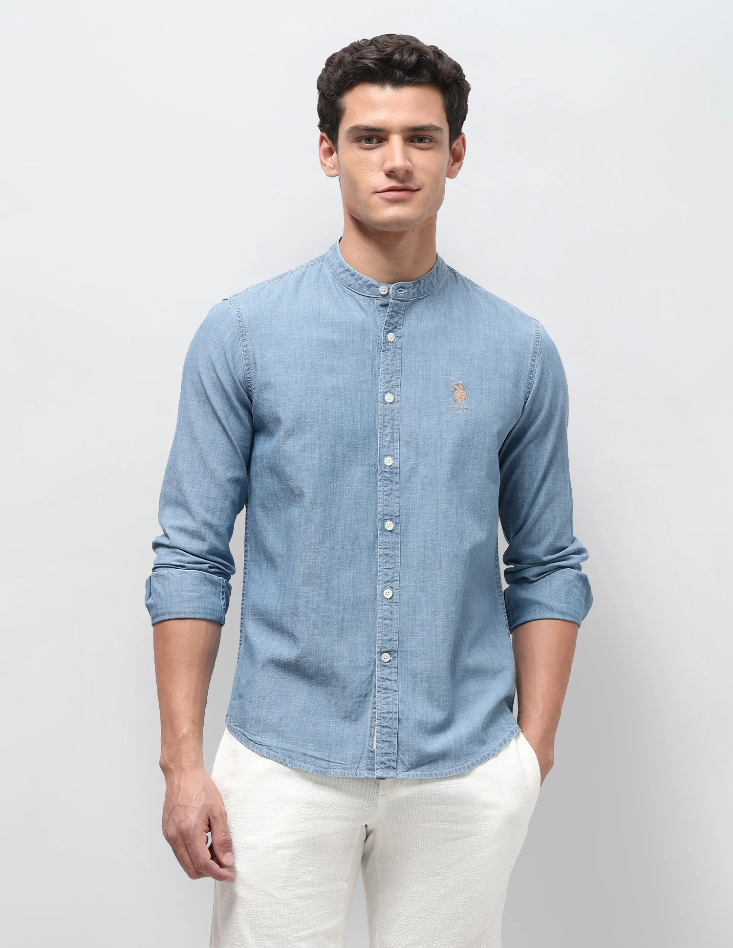 Solid Regular Fit Shirt - Image 6