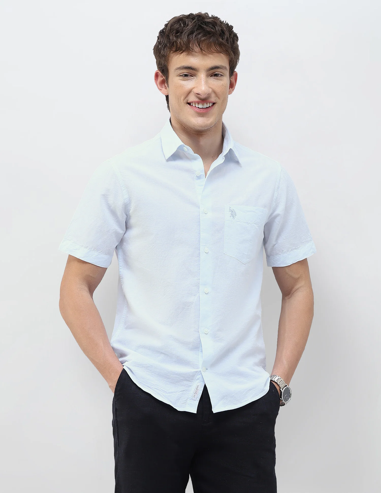 Solid Regular Fit Shirt