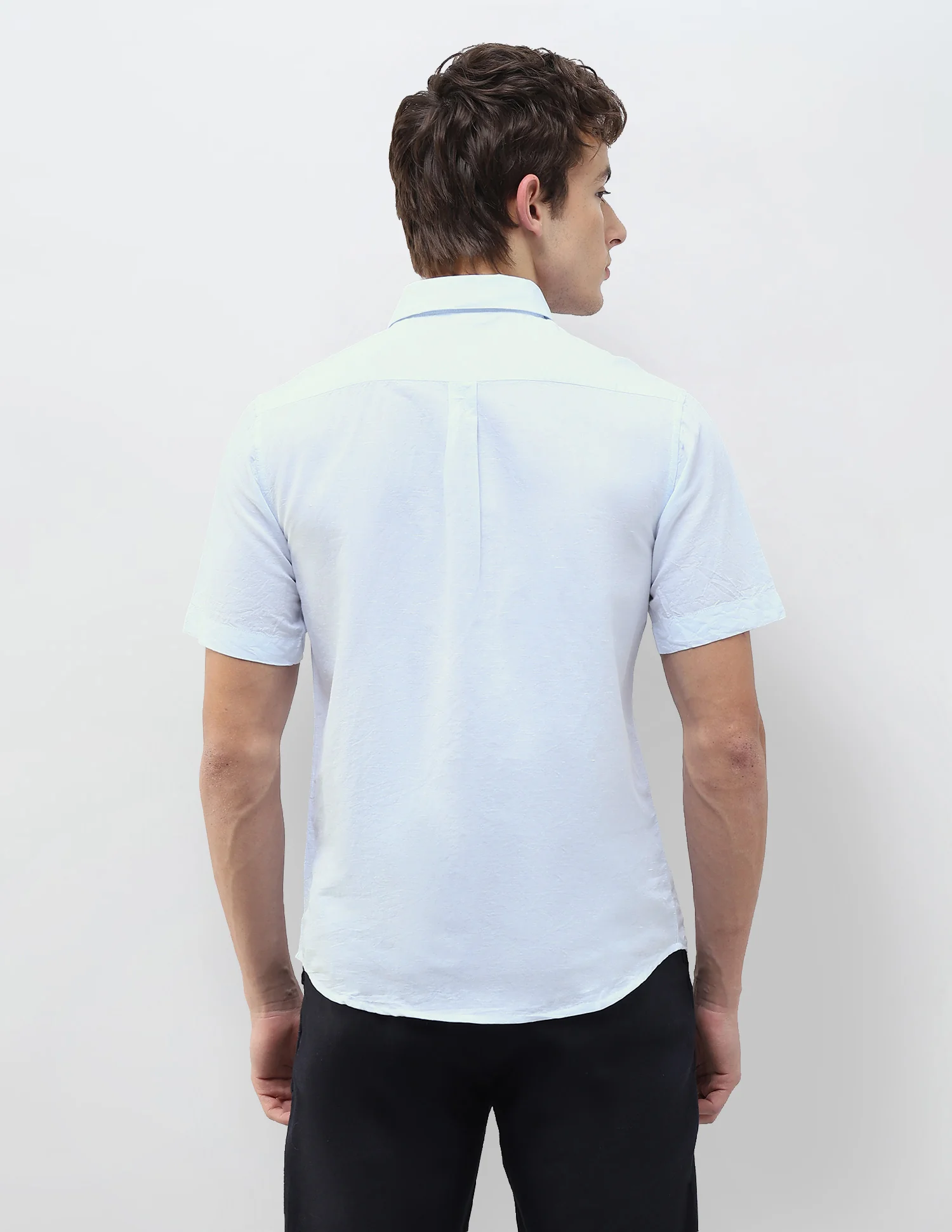 Solid Regular Fit Shirt - Image 5