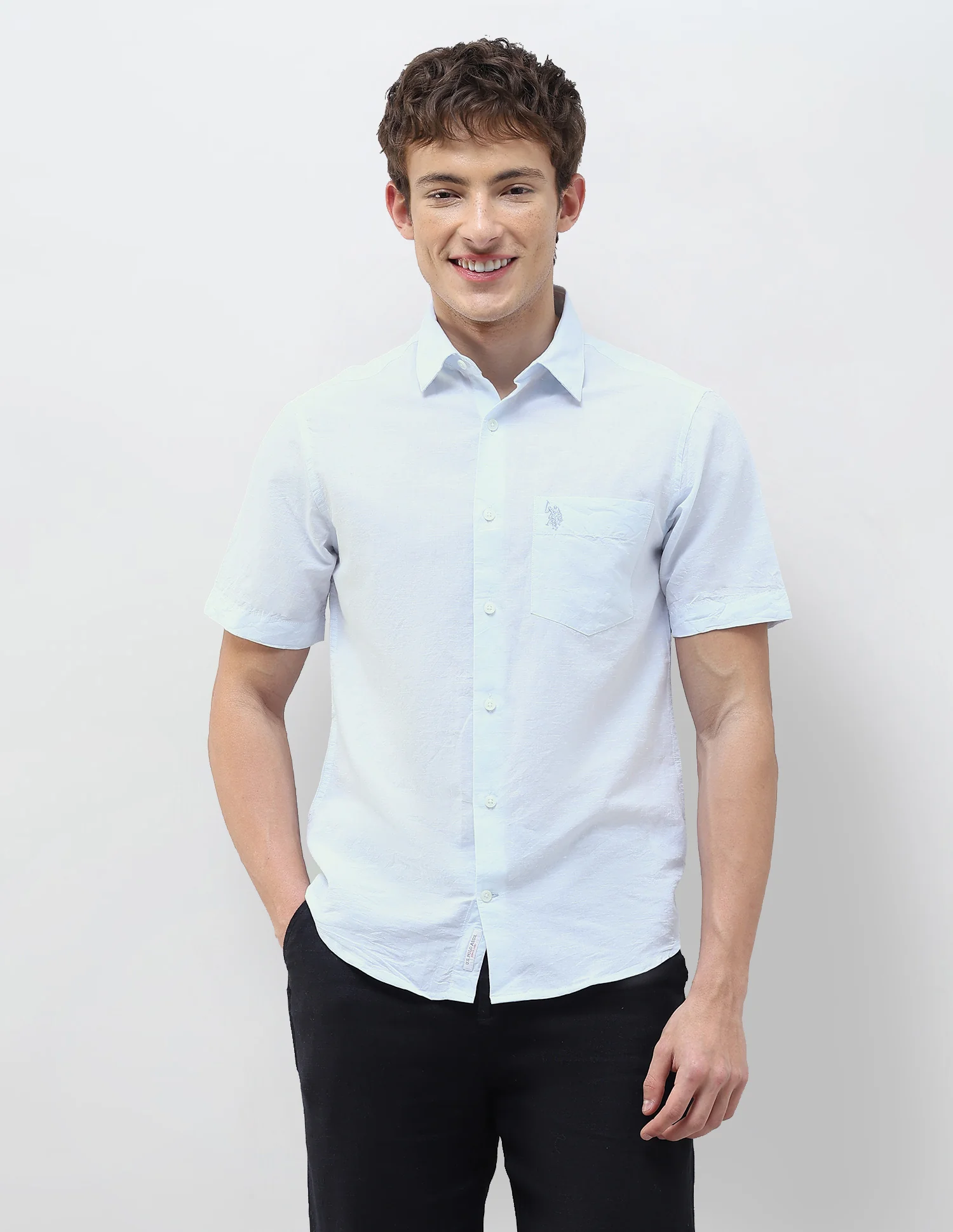 Solid Regular Fit Shirt - Image 6