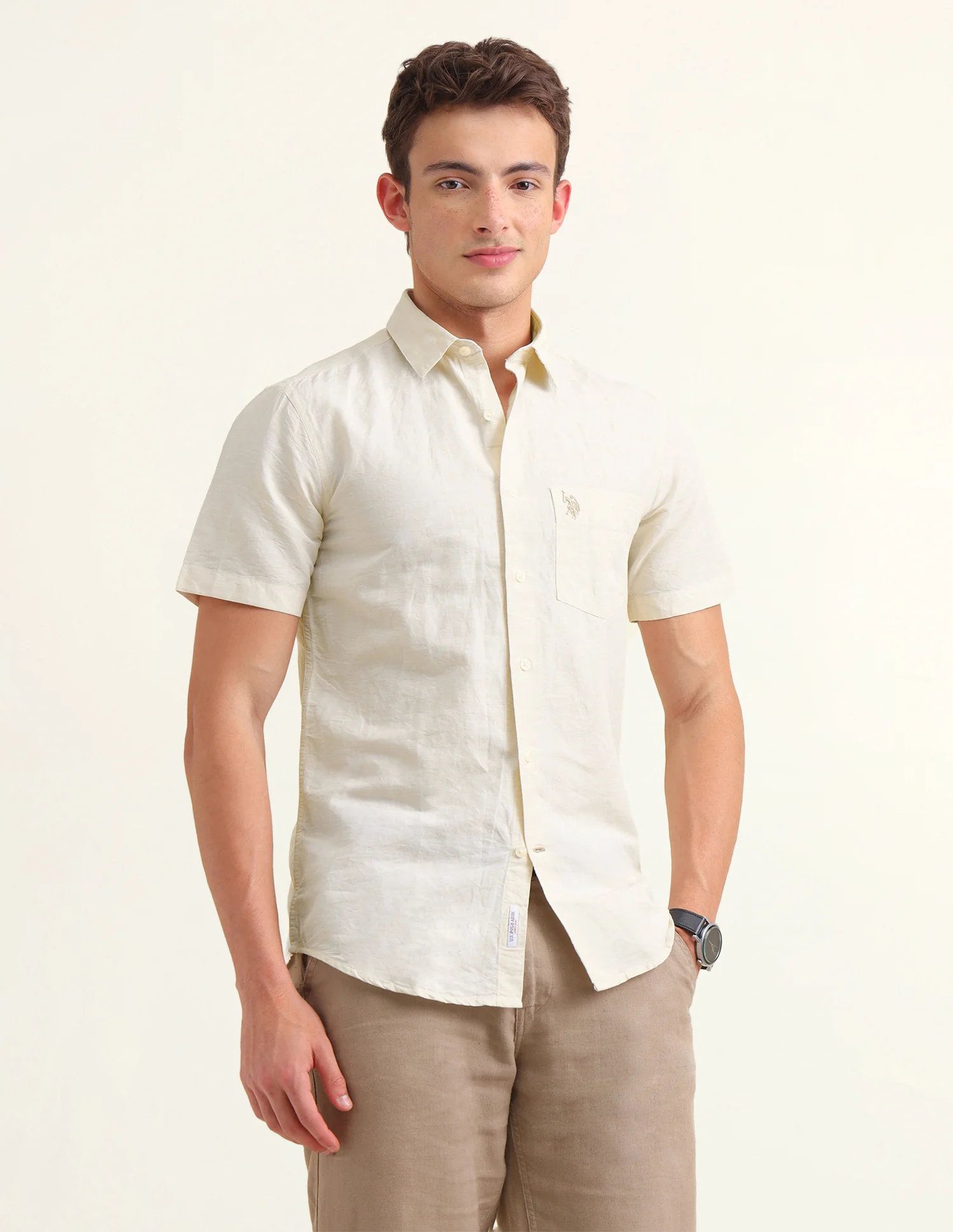 Solid Regular Fit Shirt