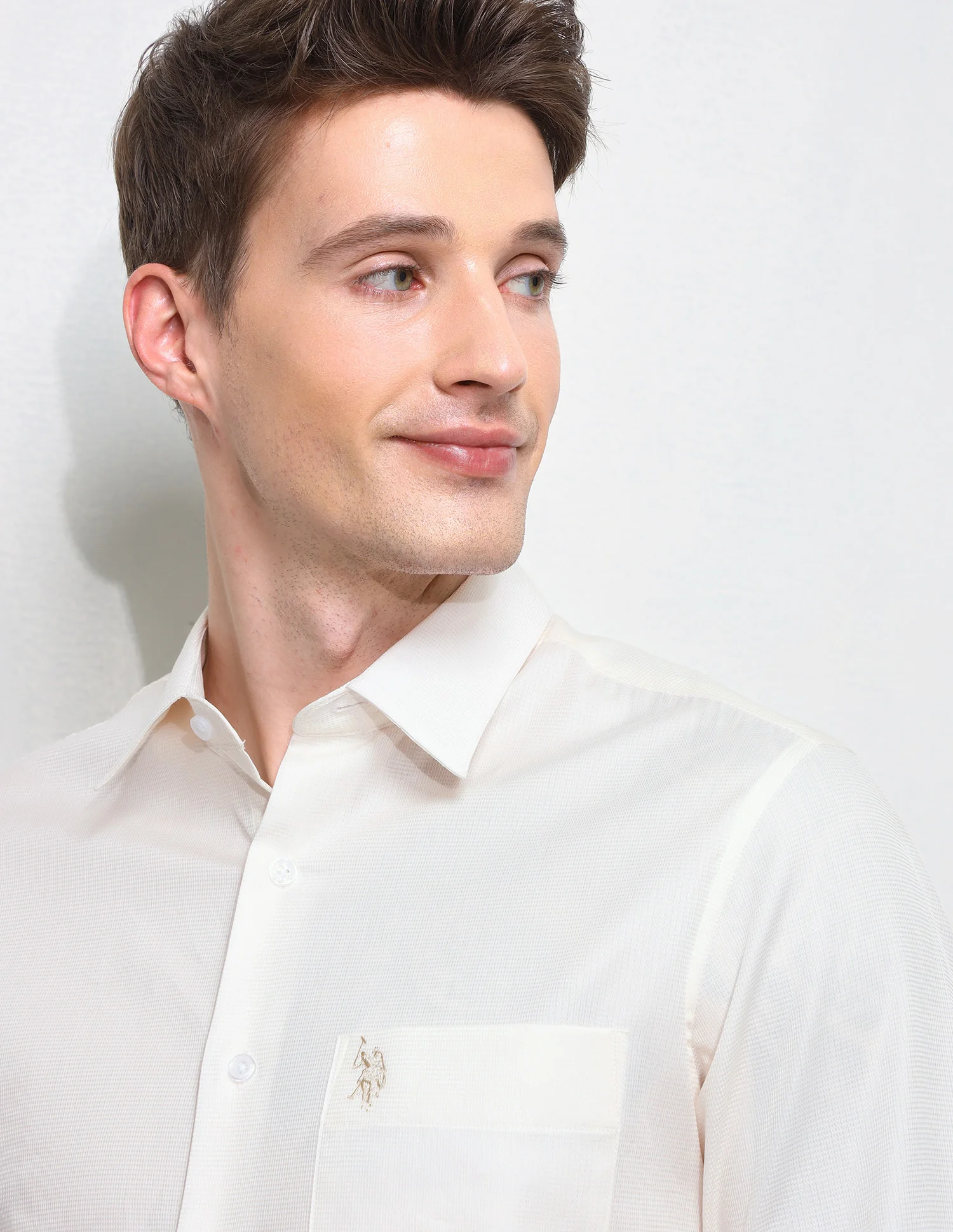 Solid Regular Fit Shirt - Image 7