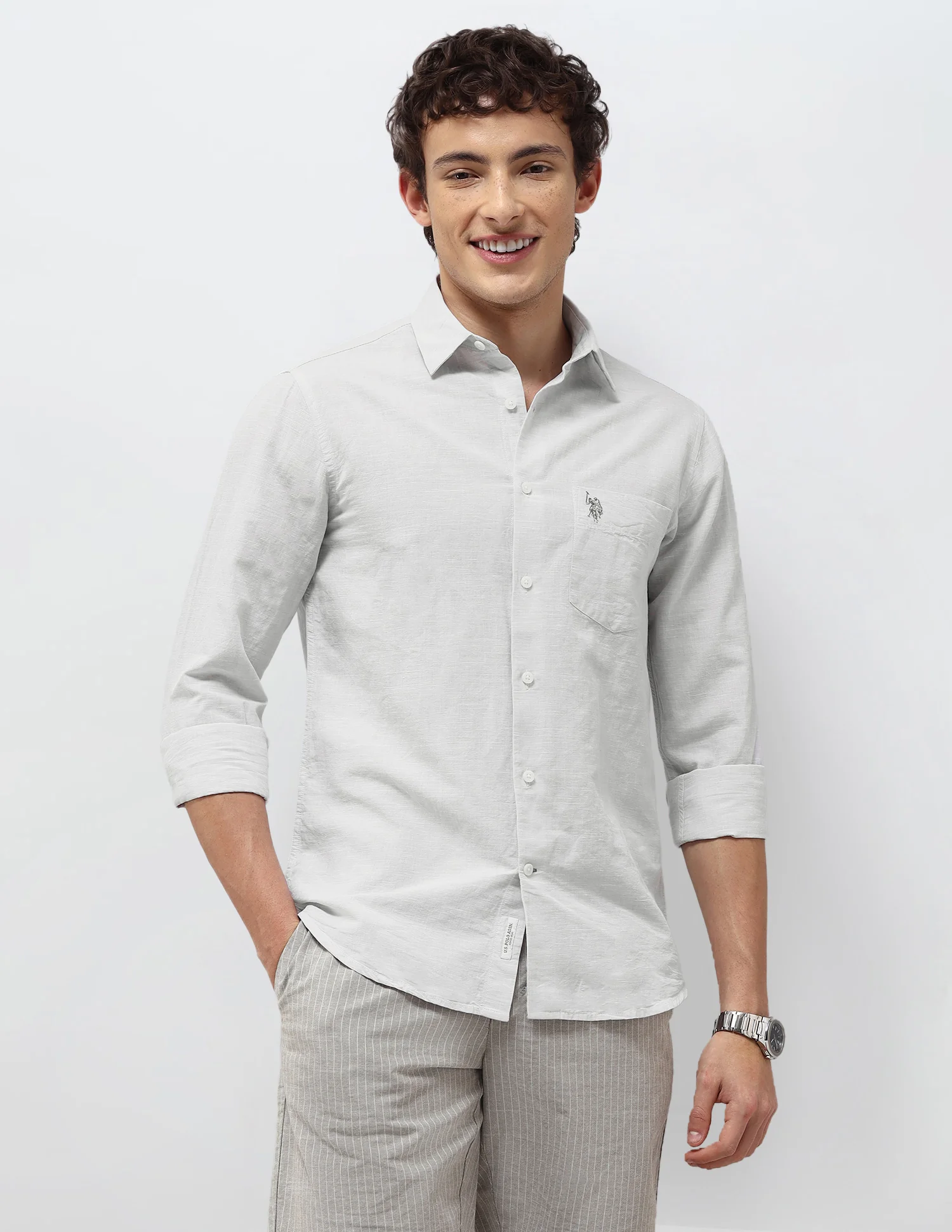 Solid Regular Fit Shirt