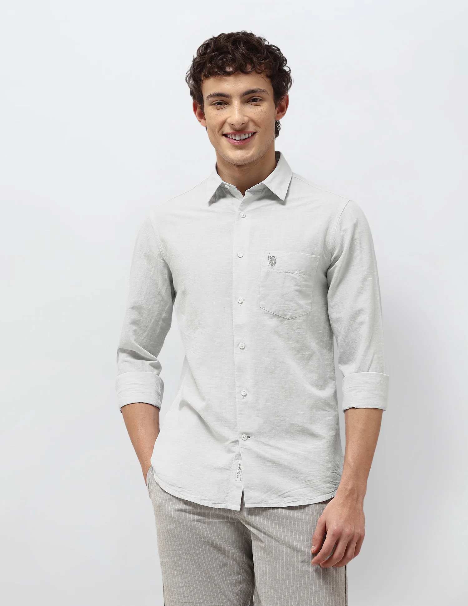 Solid Regular Fit Shirt - Image 6