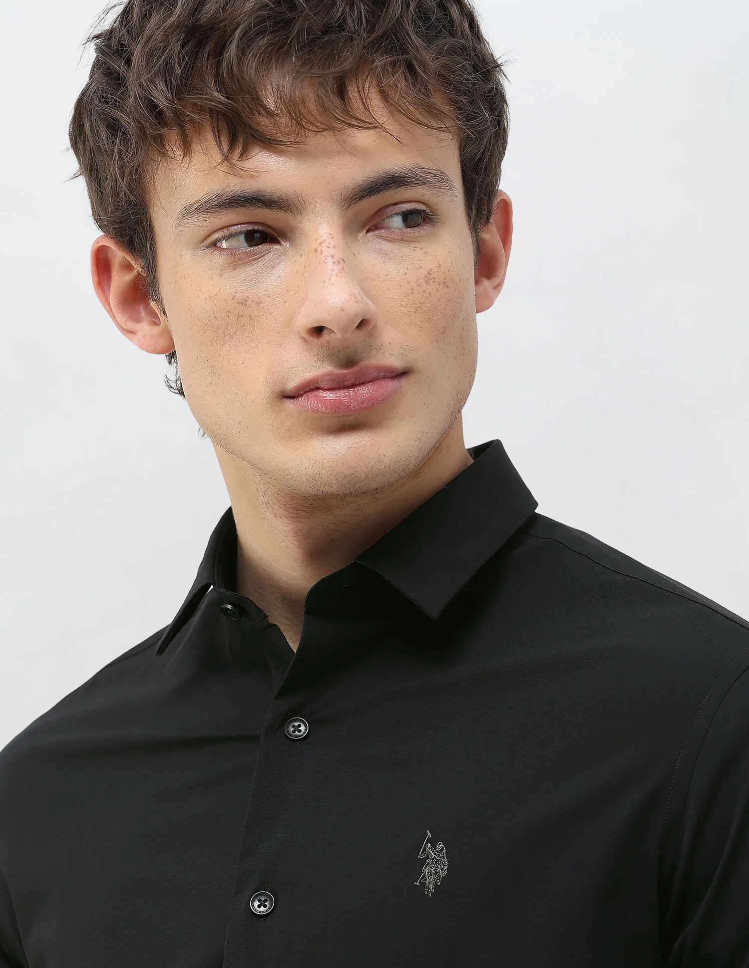 Solid Regular Fit Shirt - Image 7
