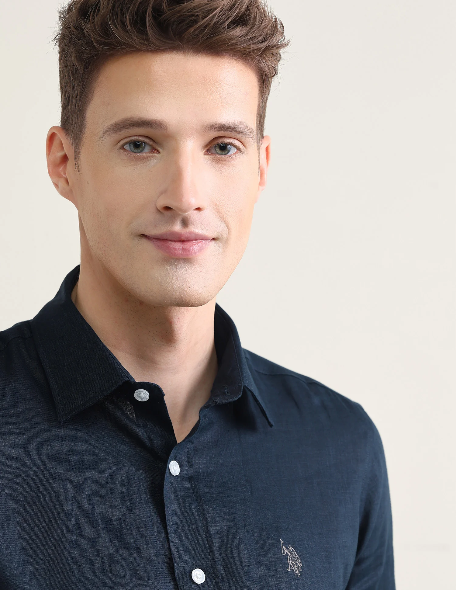 Solid Regular Fit Shirt - Image 7