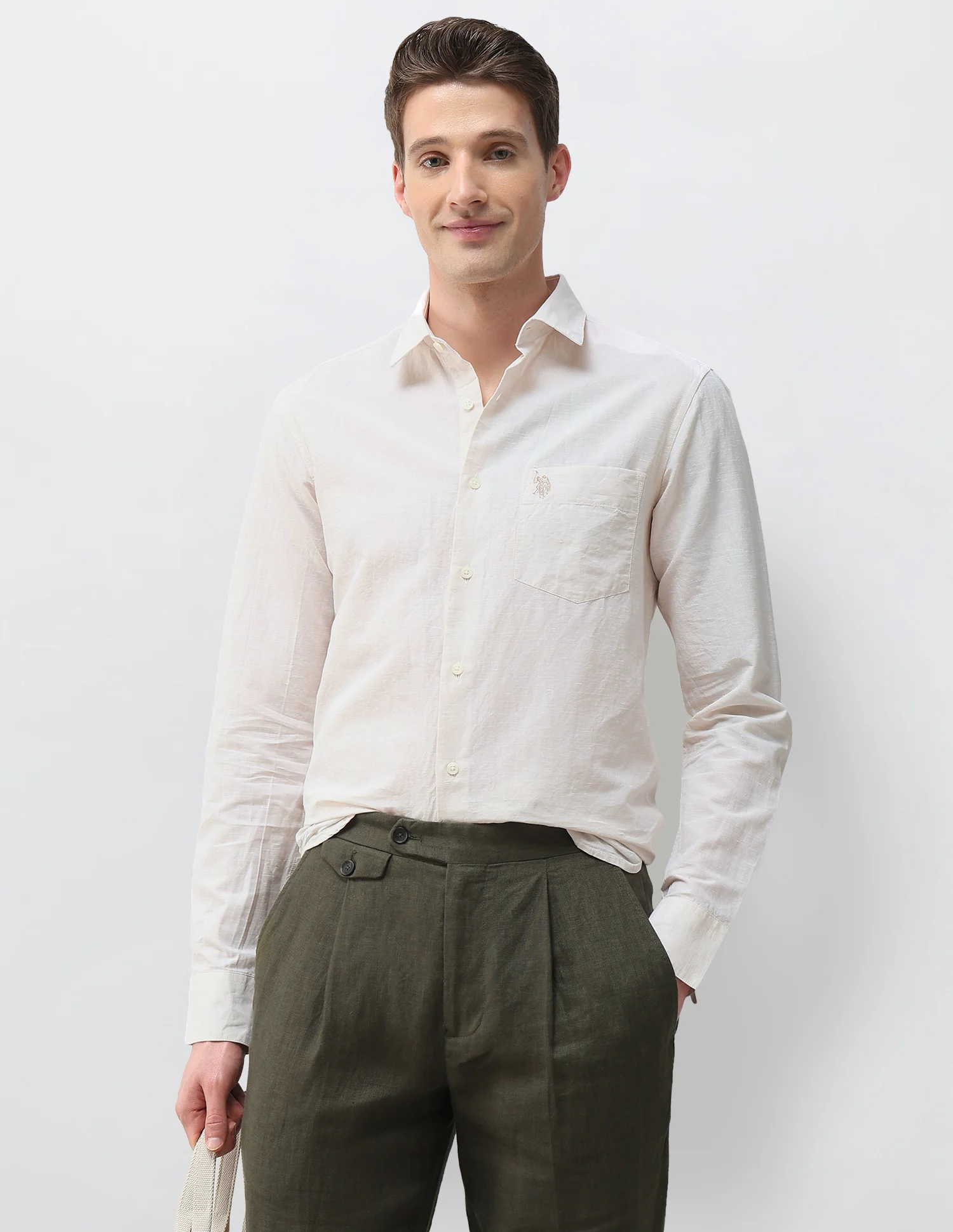 Solid Regular Fit Shirt
