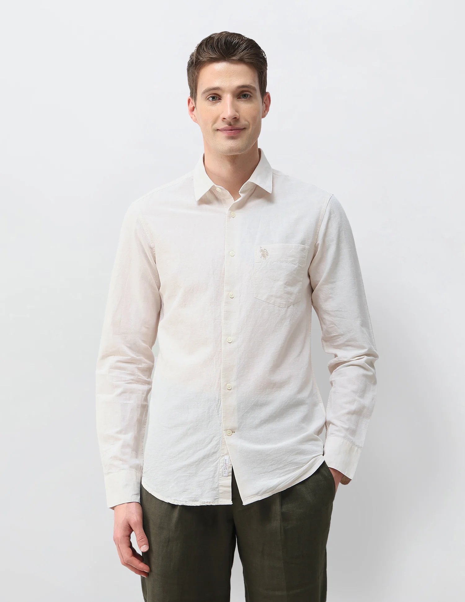 Solid Regular Fit Shirt - Image 6
