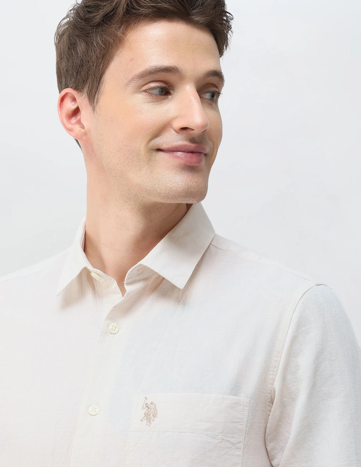 Solid Regular Fit Shirt - Image 7