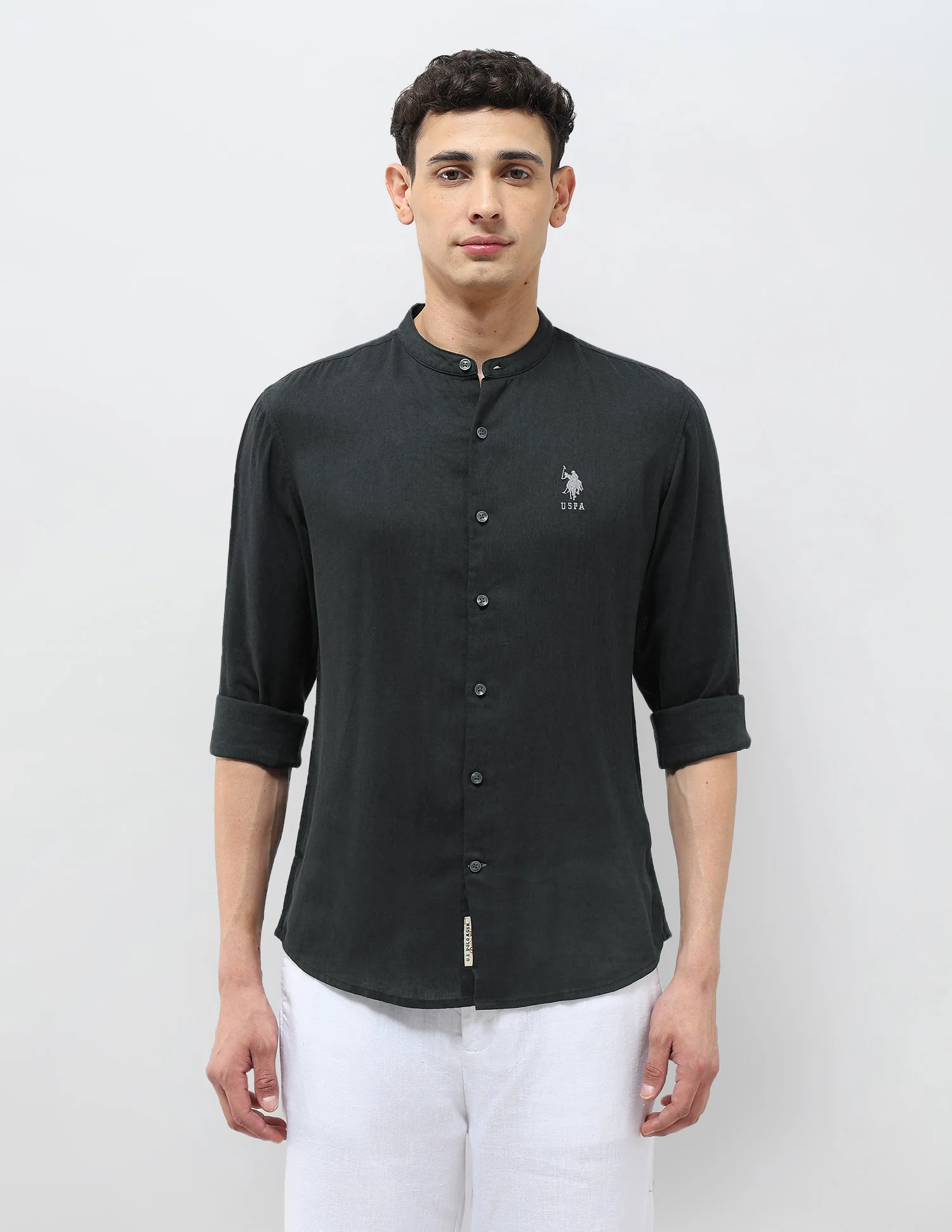 Solid Regular Fit Shirt - Image 6