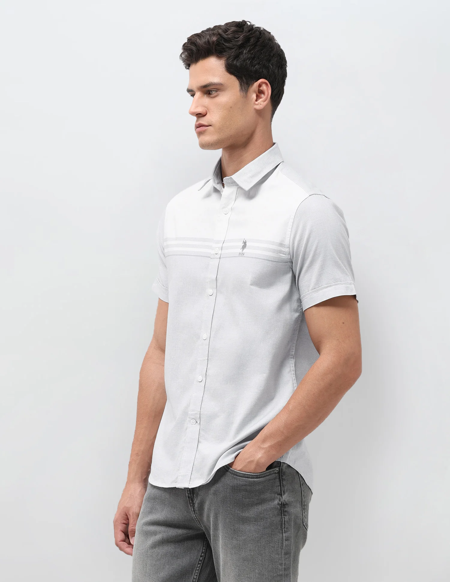 Solid Regular Fit Shirt - Image 4