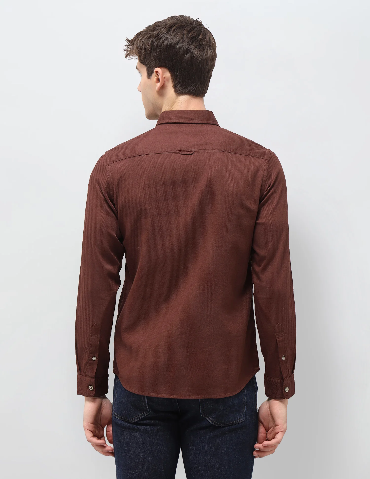 Solid Regular Fit Shirt - Image 5