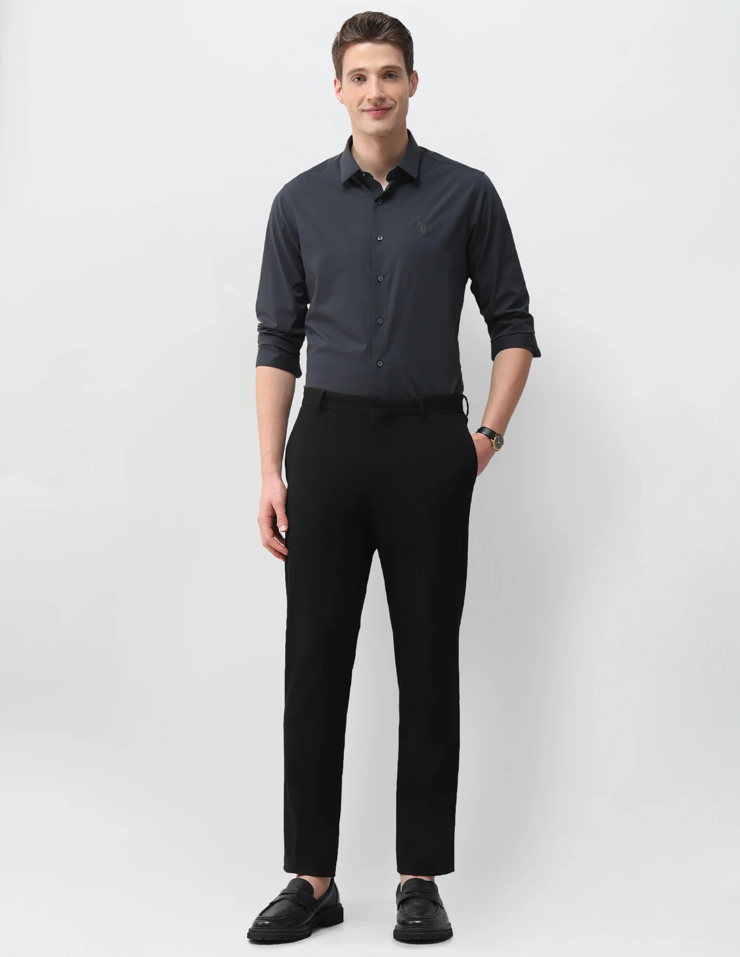 Aeris Solid Regular Fit Shirt - Image 3