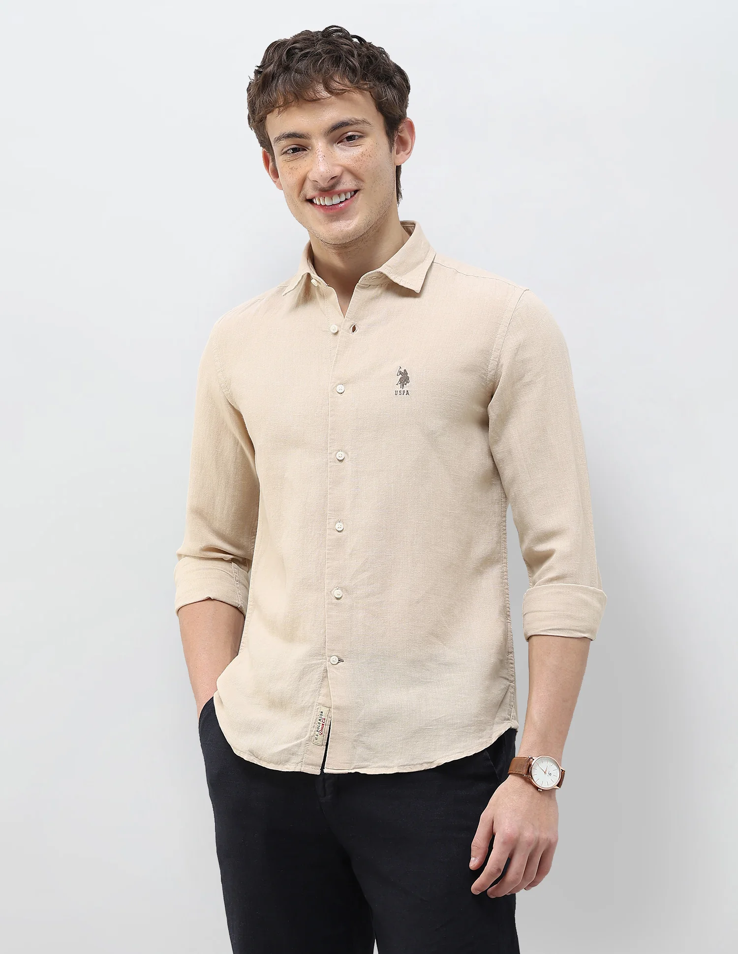 Solid Regular Fit Shirt