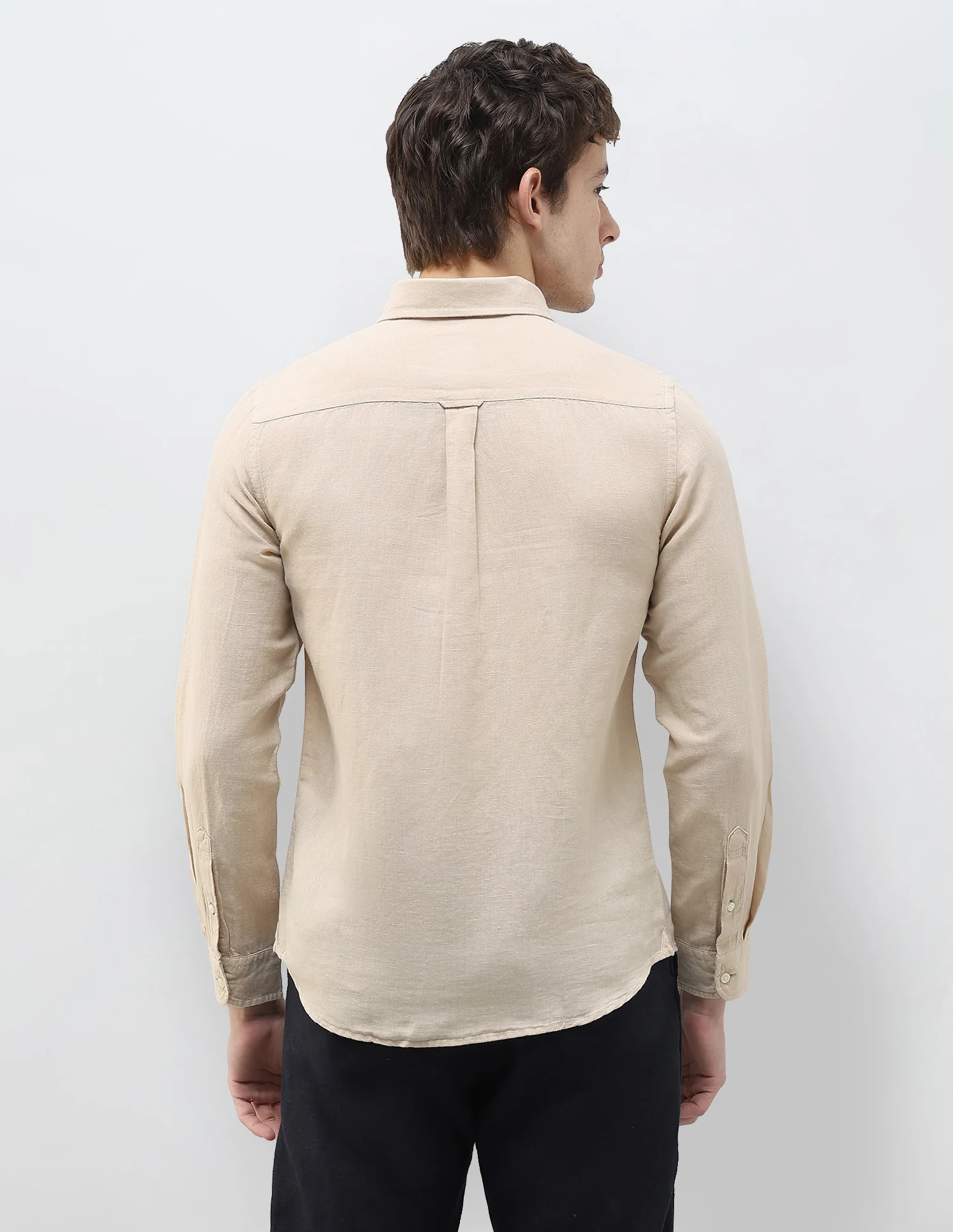 Solid Regular Fit Shirt - Image 5