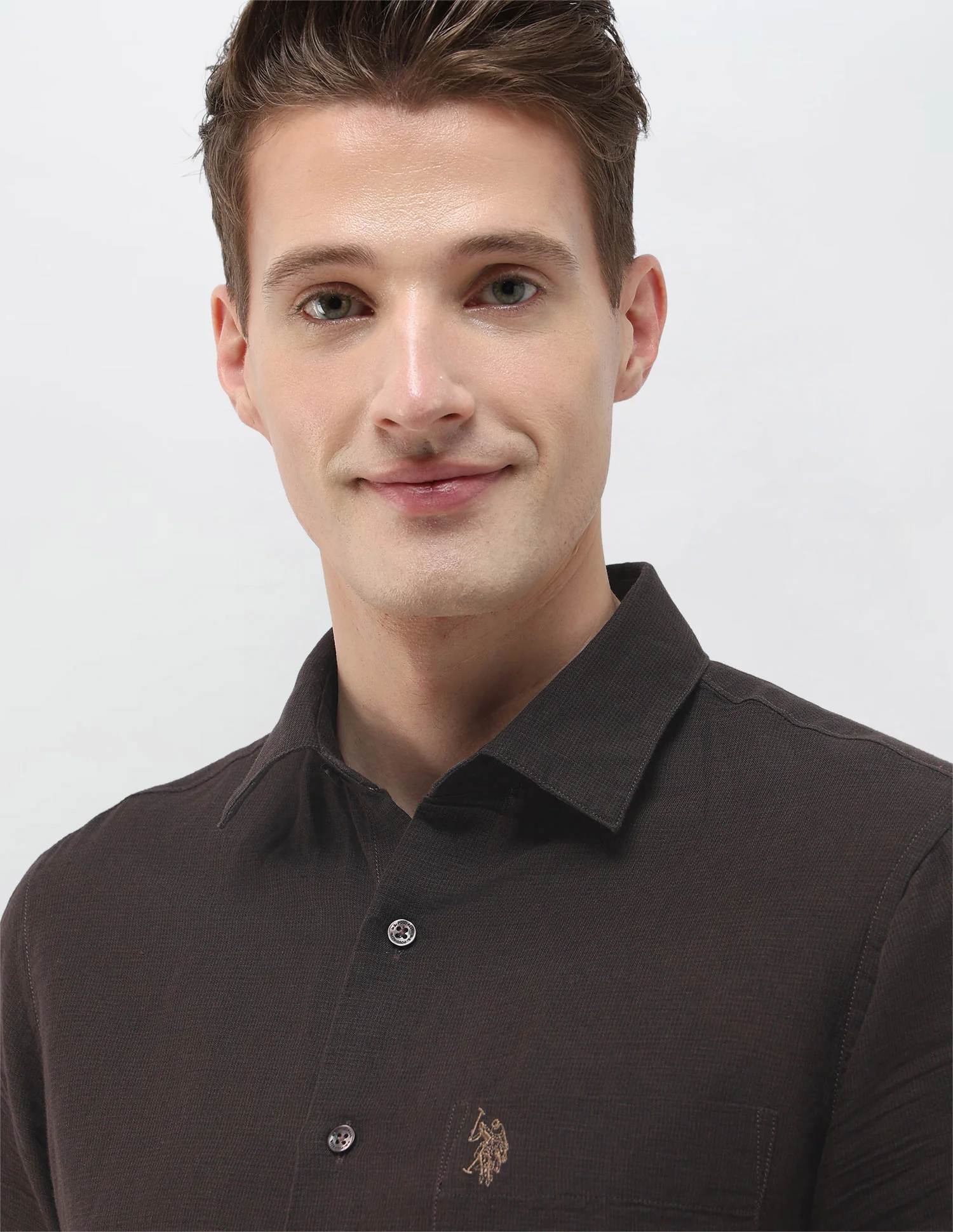 Solid Regular Fit Shirt - Image 7