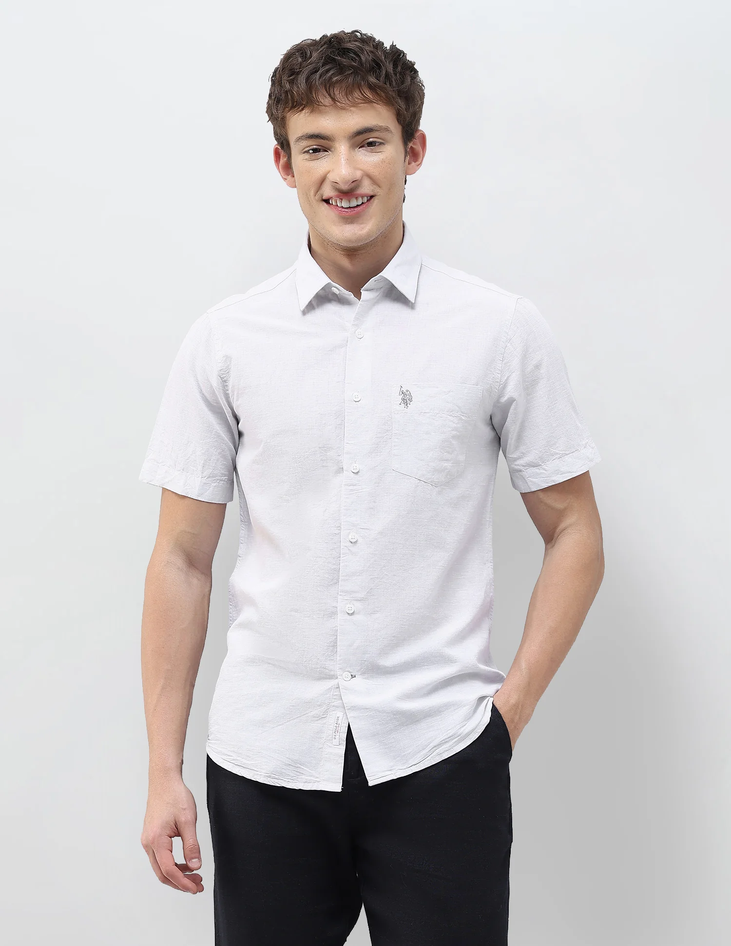 Solid Regular Fit Shirt - Image 6