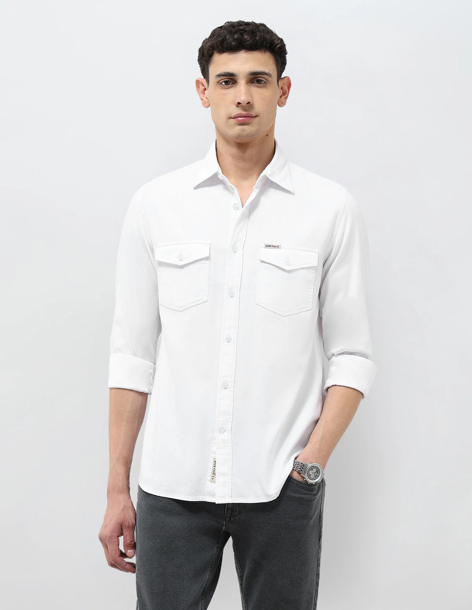 Solid Regular Fit Shirt