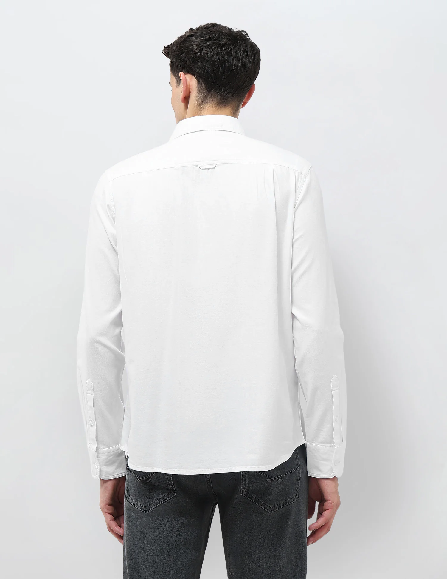Solid Regular Fit Shirt - Image 5
