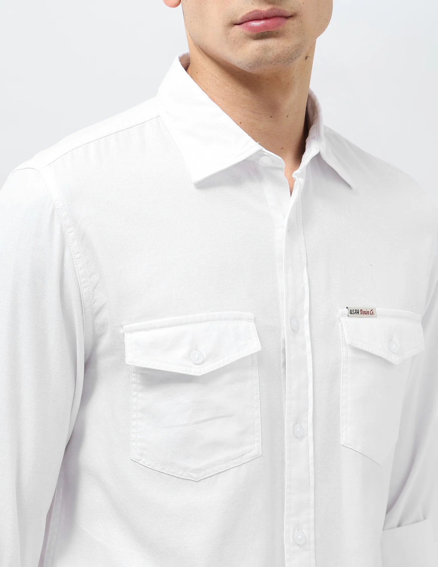 Solid Regular Fit Shirt - Image 7