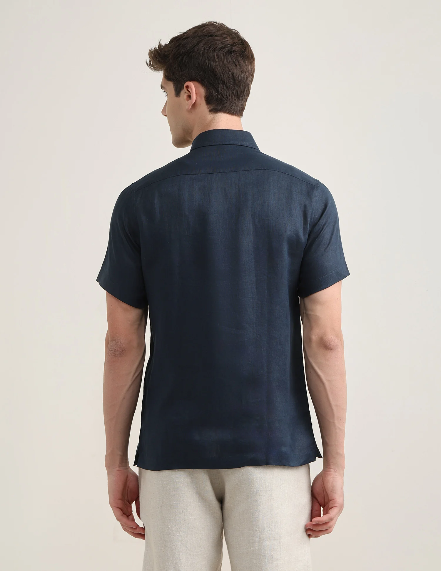 Solid Regular Fit Shirt - Image 5