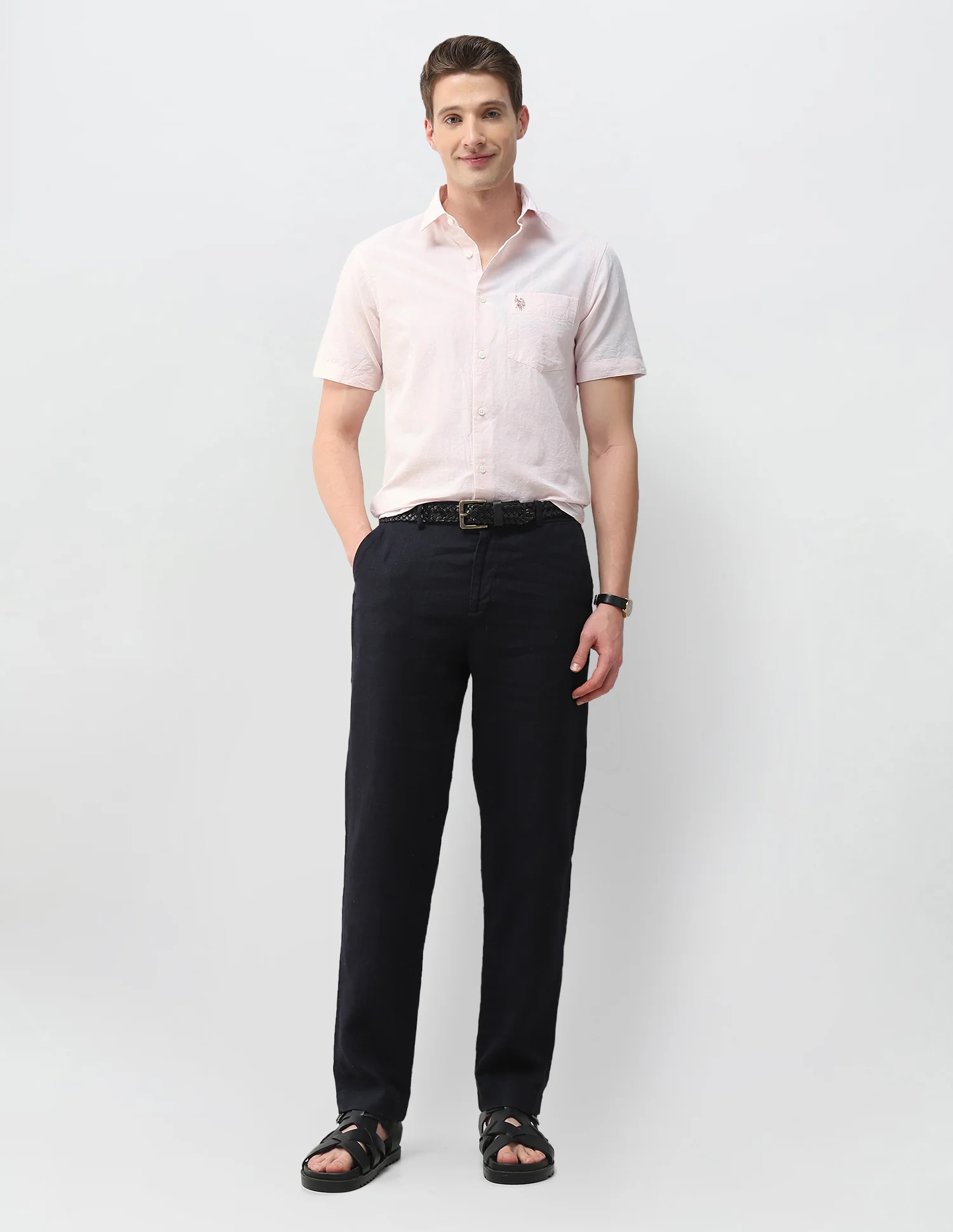 Solid Regular Fit Shirt - Image 3