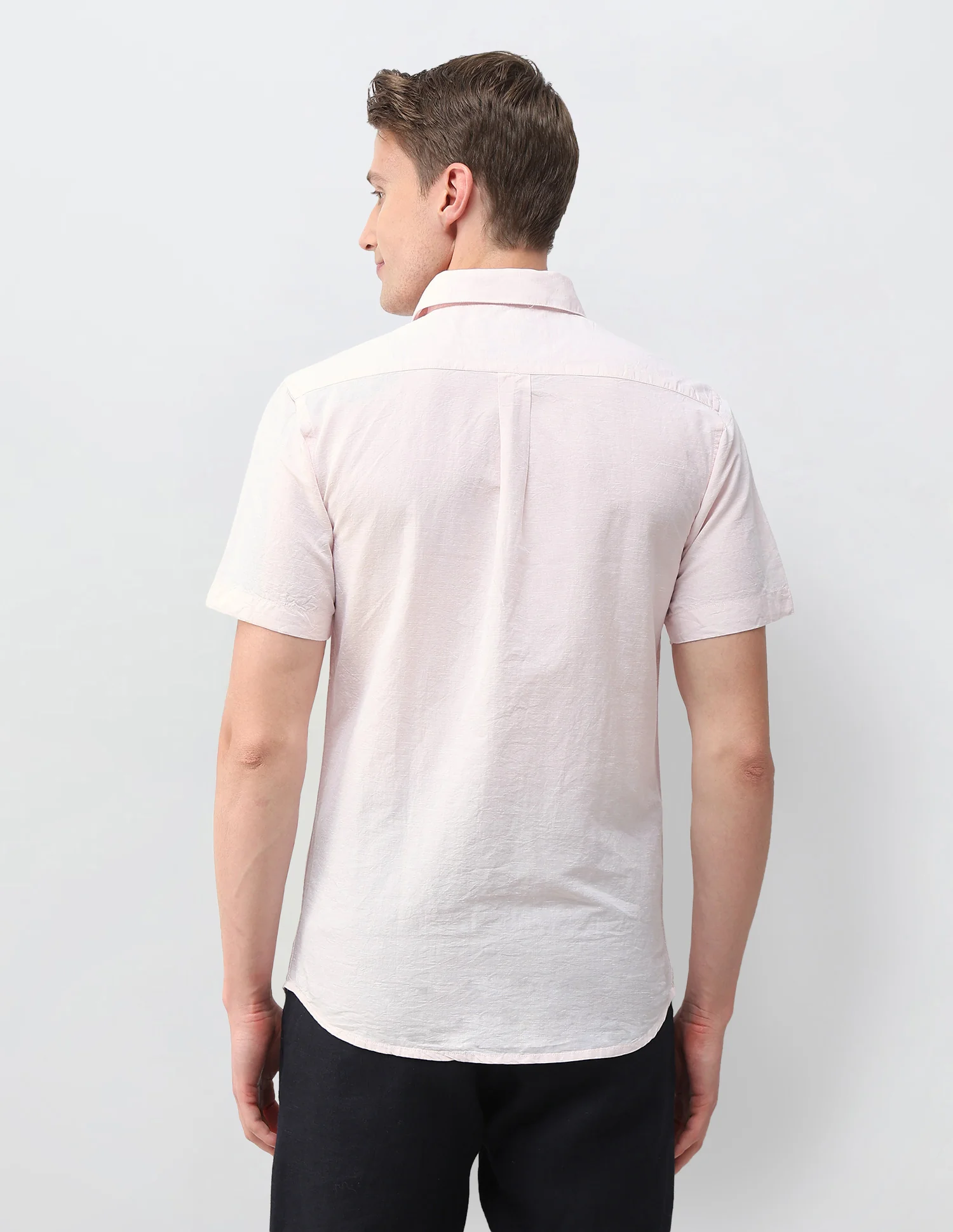 Solid Regular Fit Shirt - Image 5