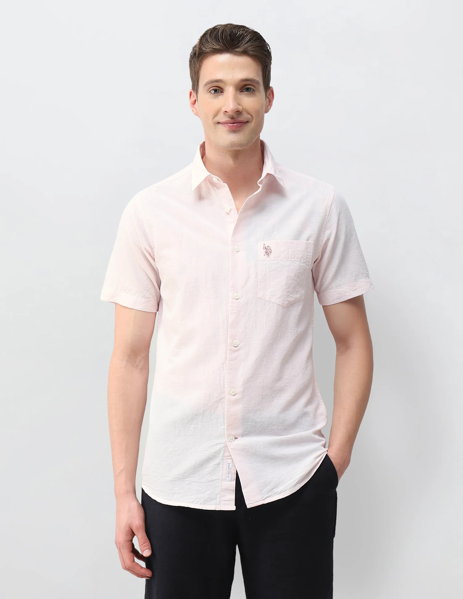 Solid Regular Fit Shirt - Image 6